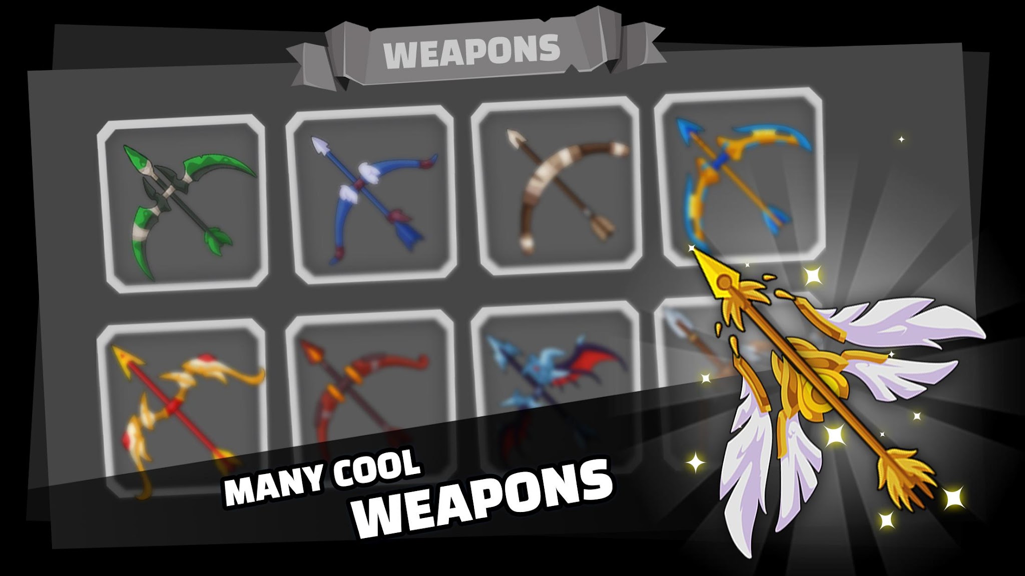 Ảnh chụp màn hình Stickfight Archer 3