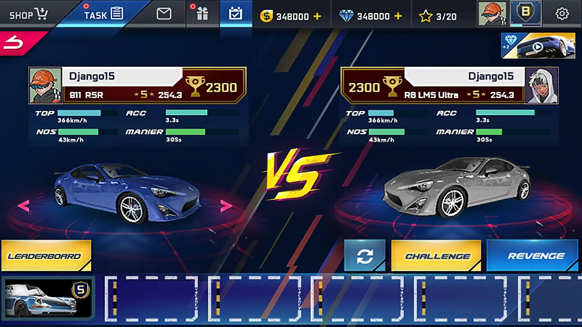 Schermata Street Racing HD 4
