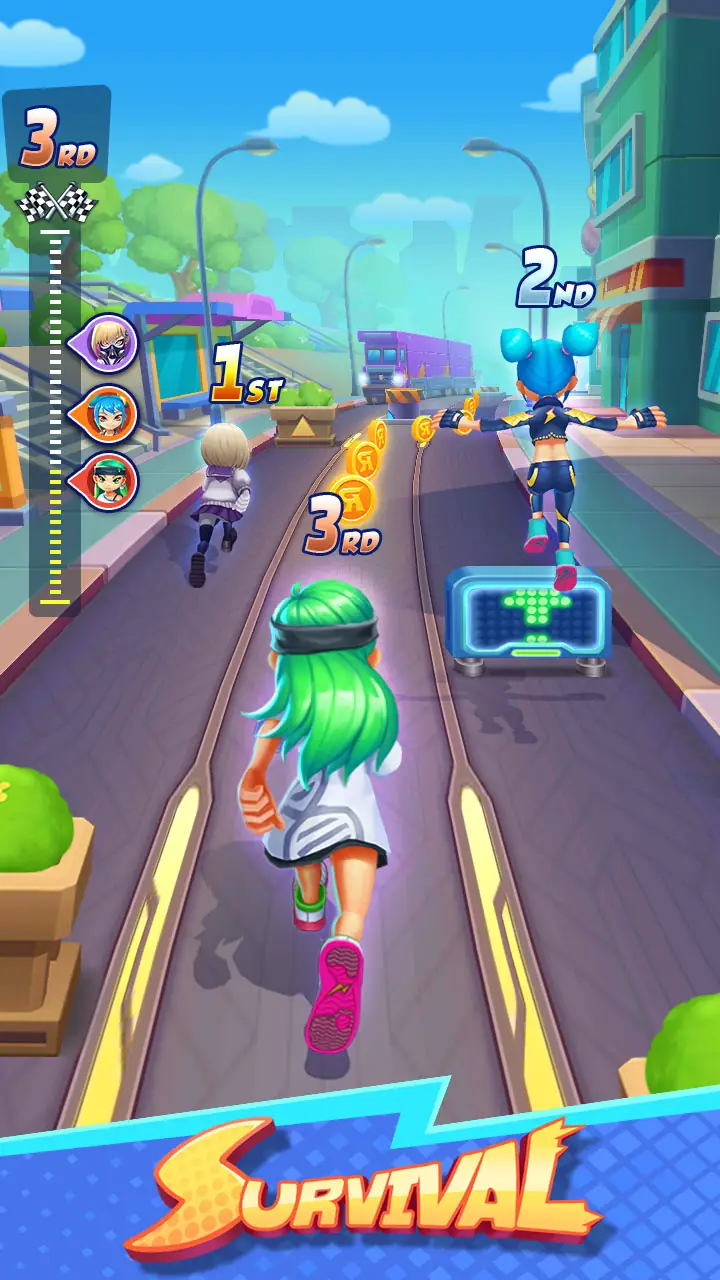 Скриншот Street Rush - Running Game 2