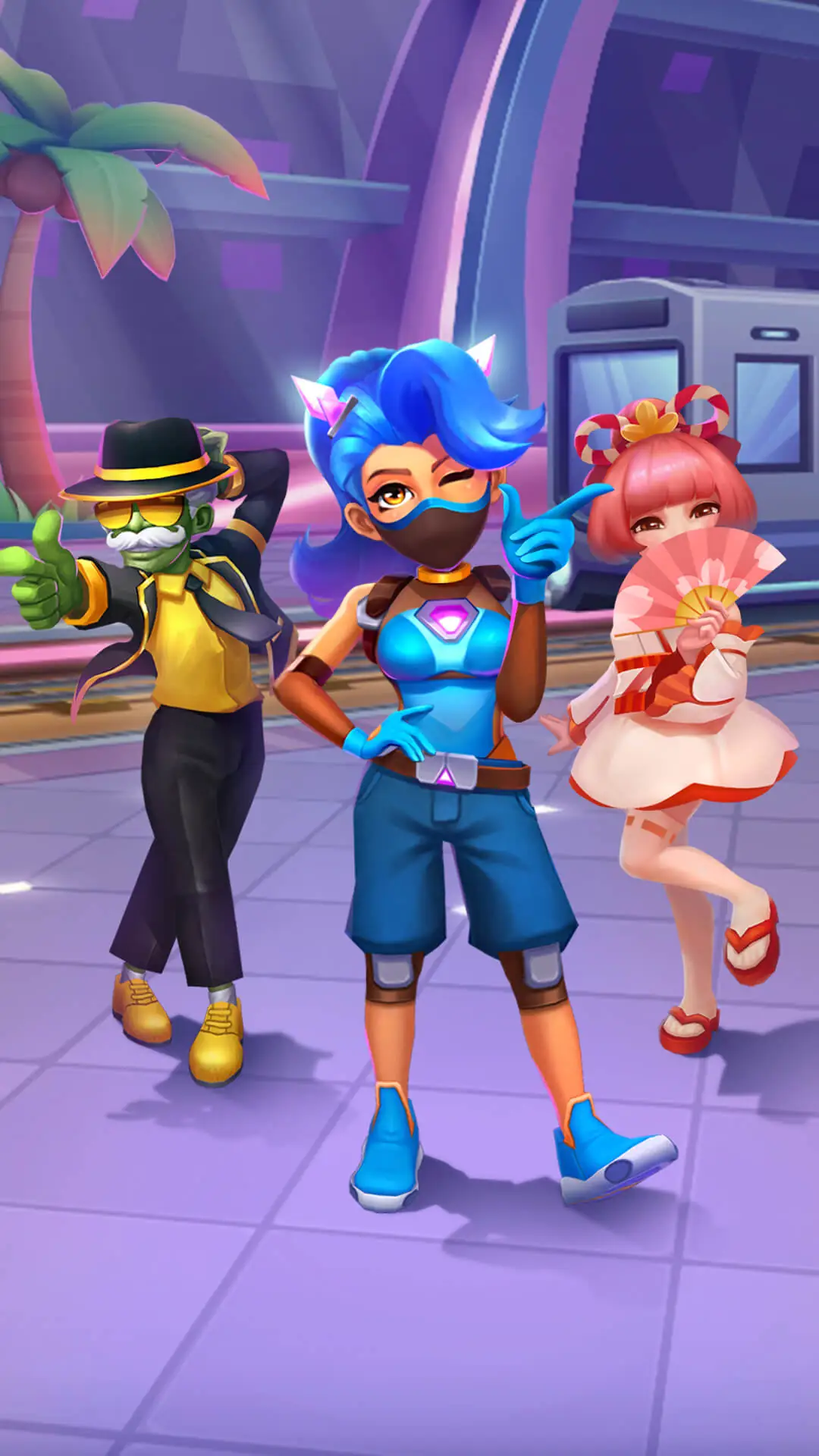 Snímek obrazovky Subway Princess Runner 3