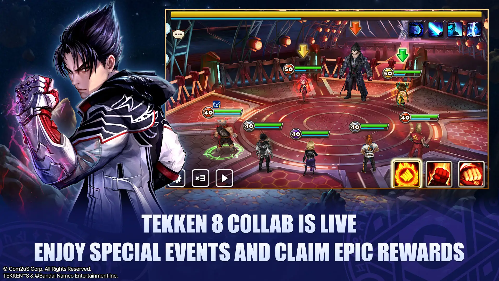 Screenshot Summoners War X TEKKEN 8 1