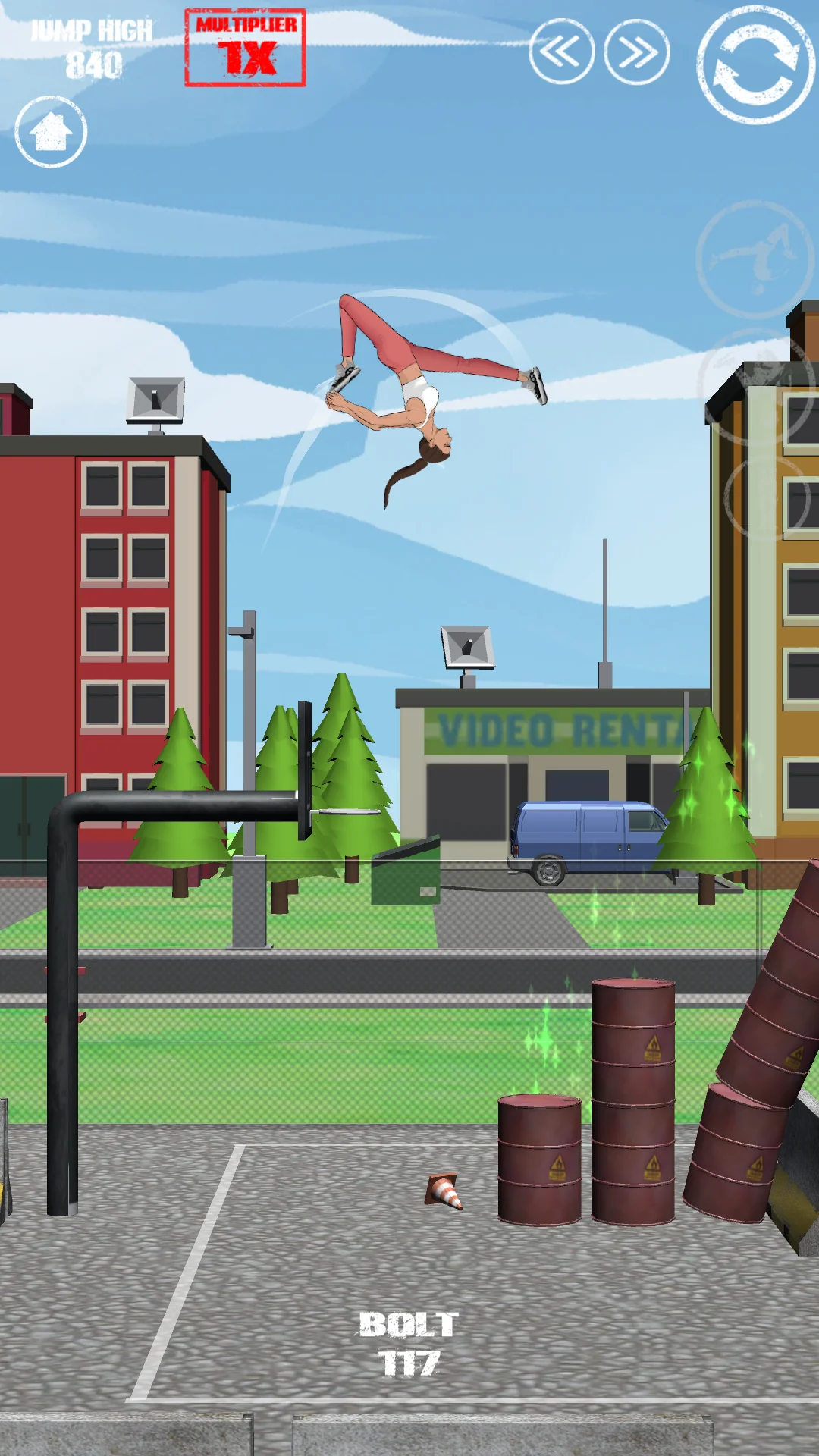 Скриншот SWAGFLIP - Parkour Origins 3