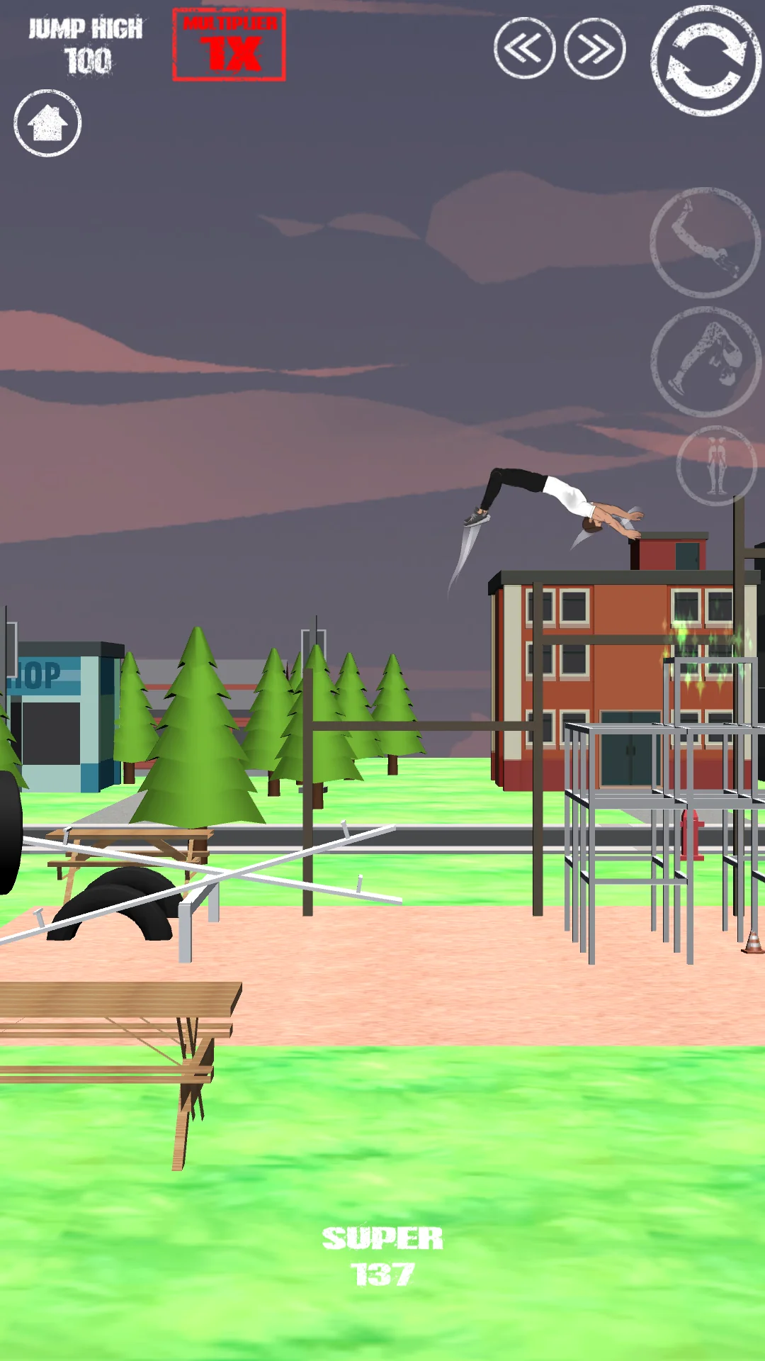 Скриншот SWAGFLIP - Parkour Origins 6