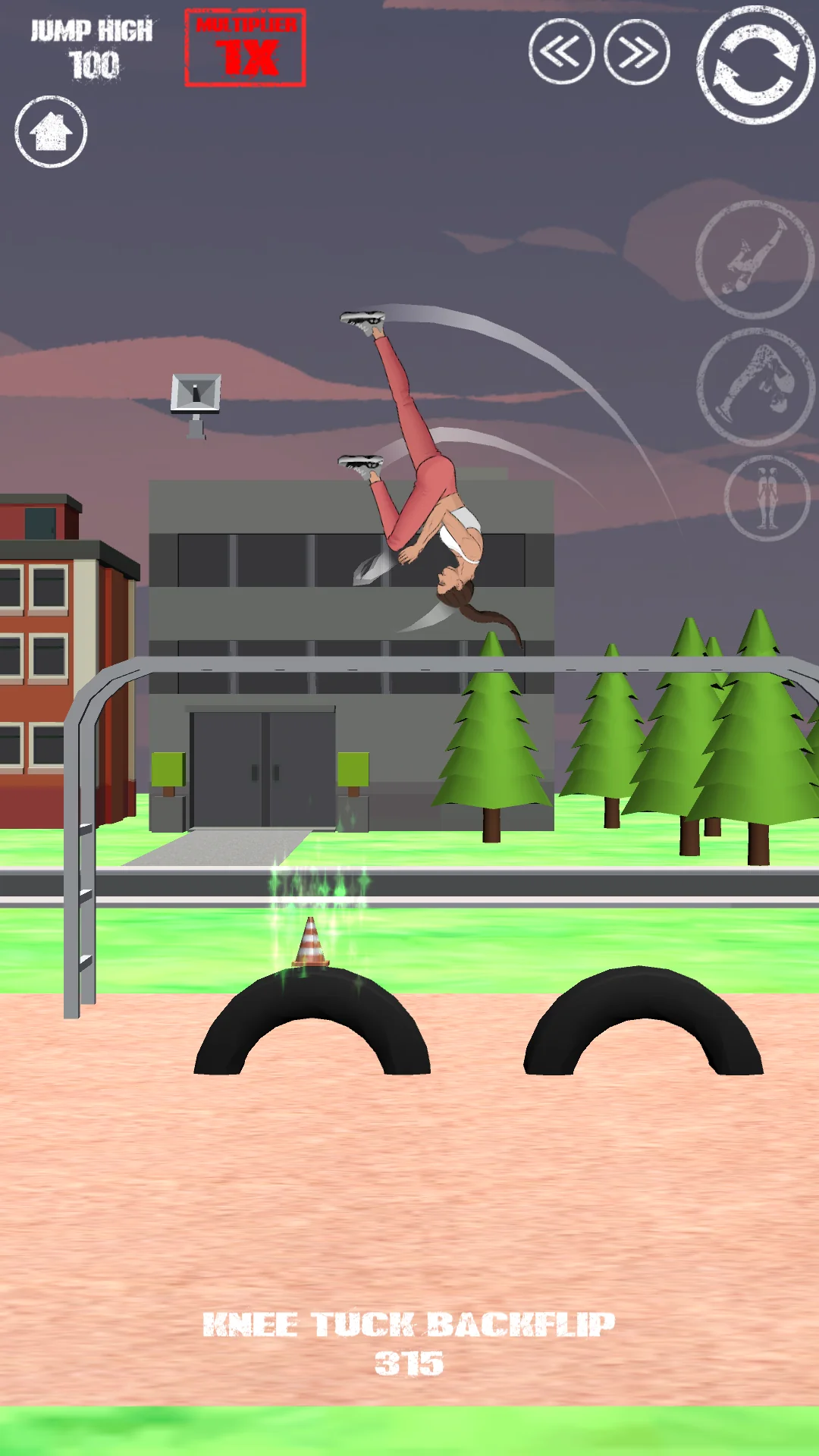 Скриншот SWAGFLIP - Parkour Origins 7