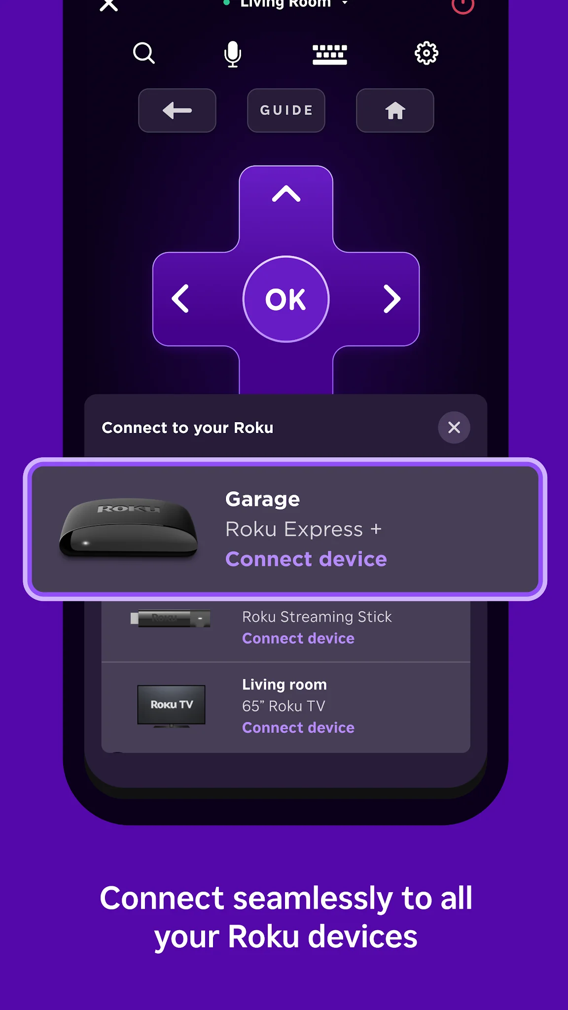 Captura de pantalla Roku 7