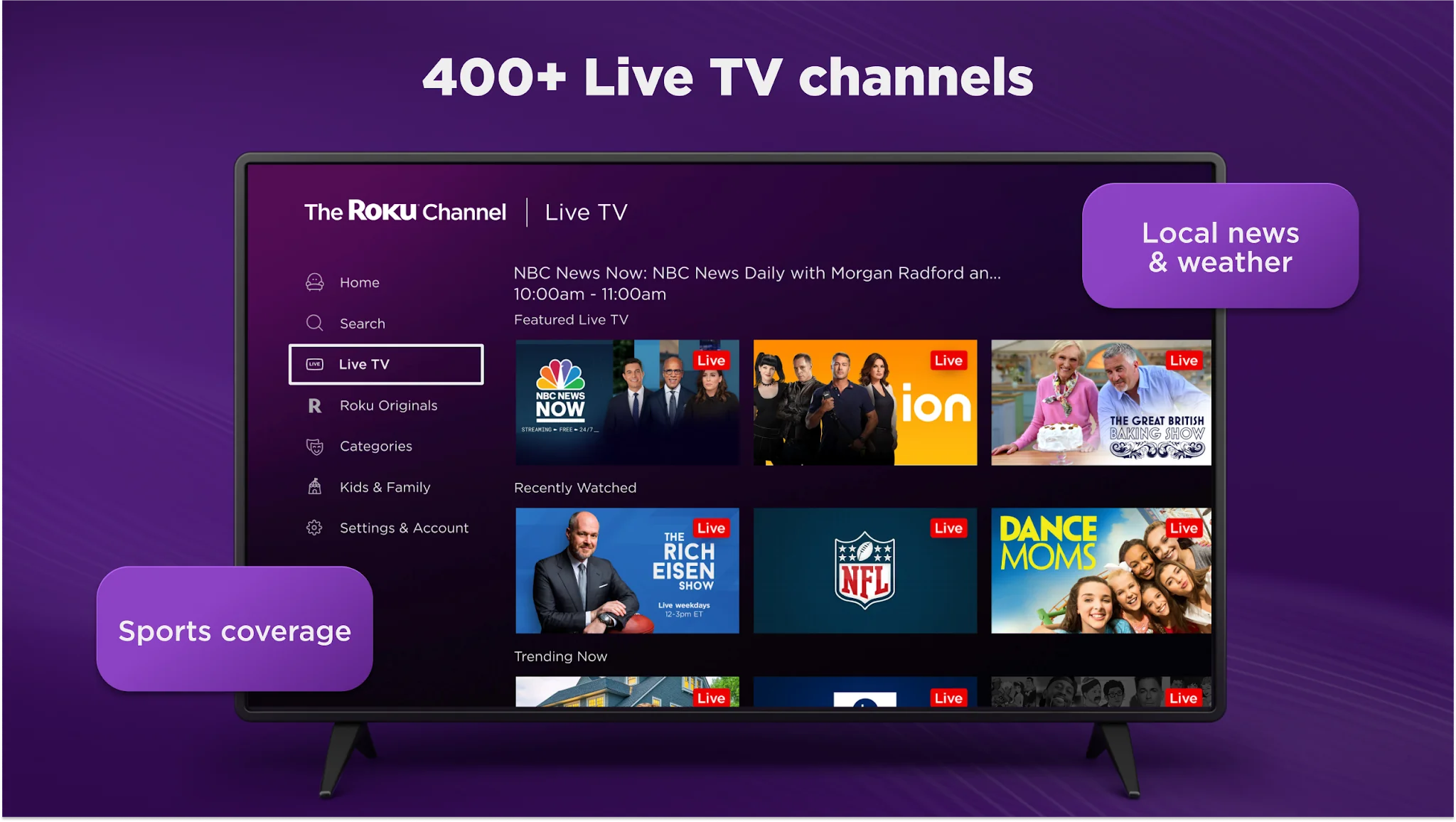 Captura de pantalla The Roku Channel 5