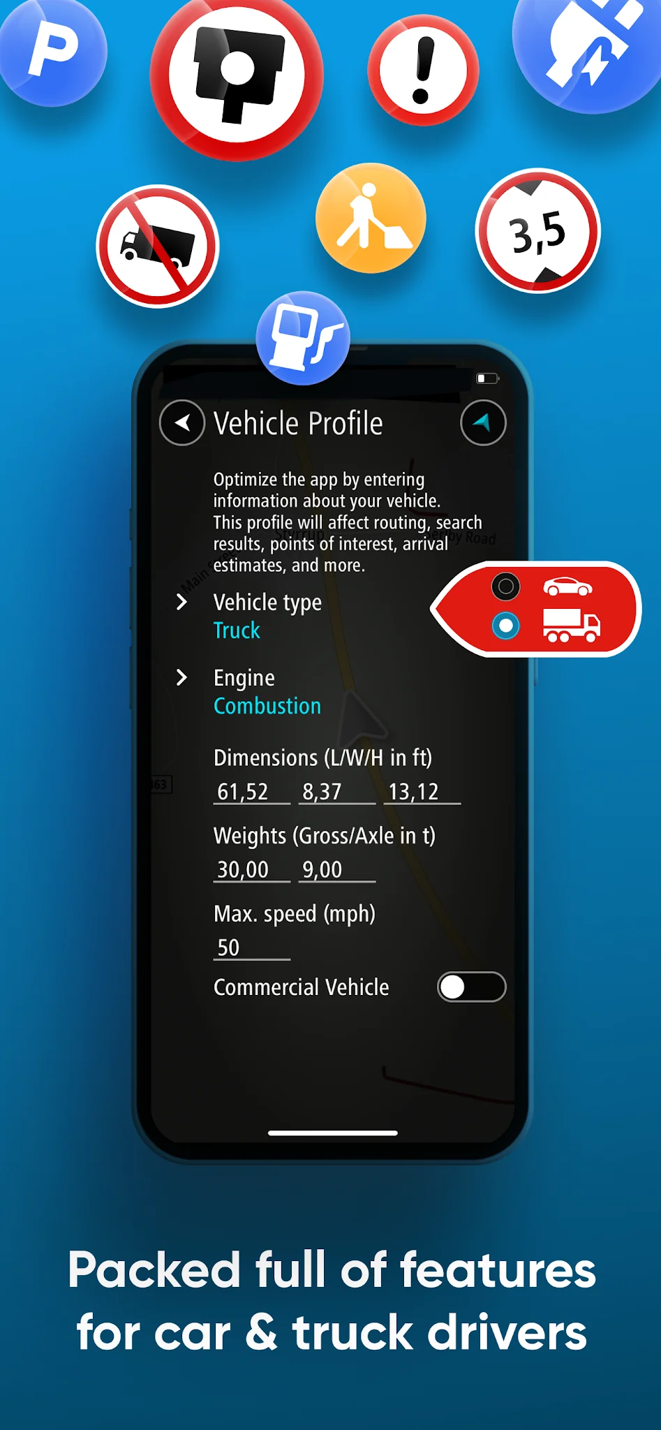 Снимка на екрана TomTom GO Expert 3