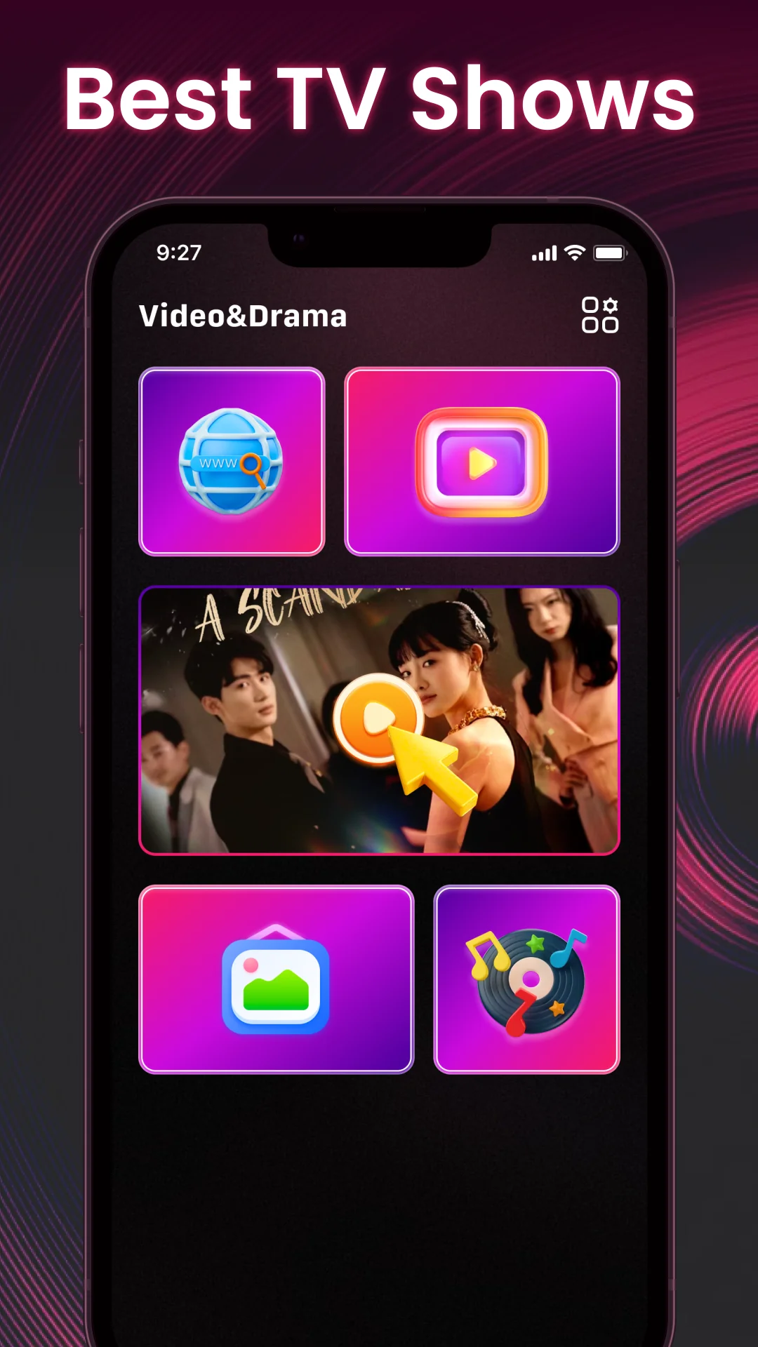لقطة شاشة Video&Drama Player All Format %د