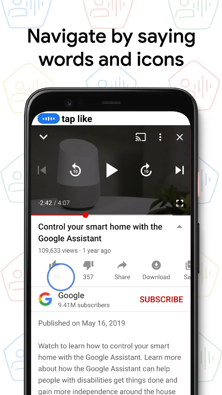 Capture d'écran Voice Access 2