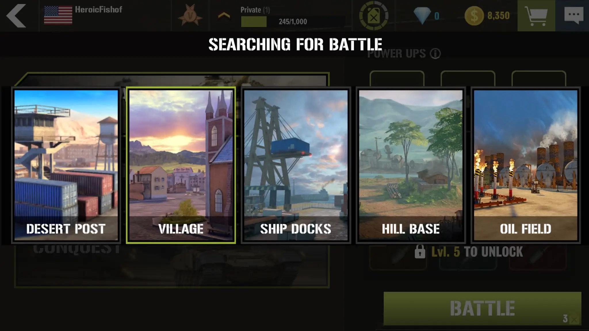 Screenshot War Machines：Tanks Battle Game 5