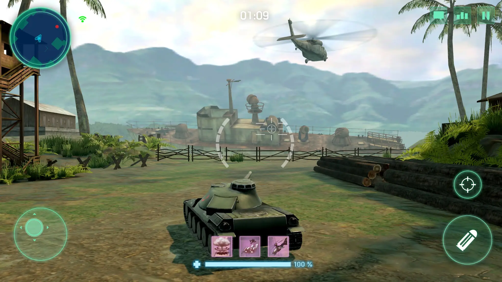 Screenshot War Machines：Tanks Battle Game 6