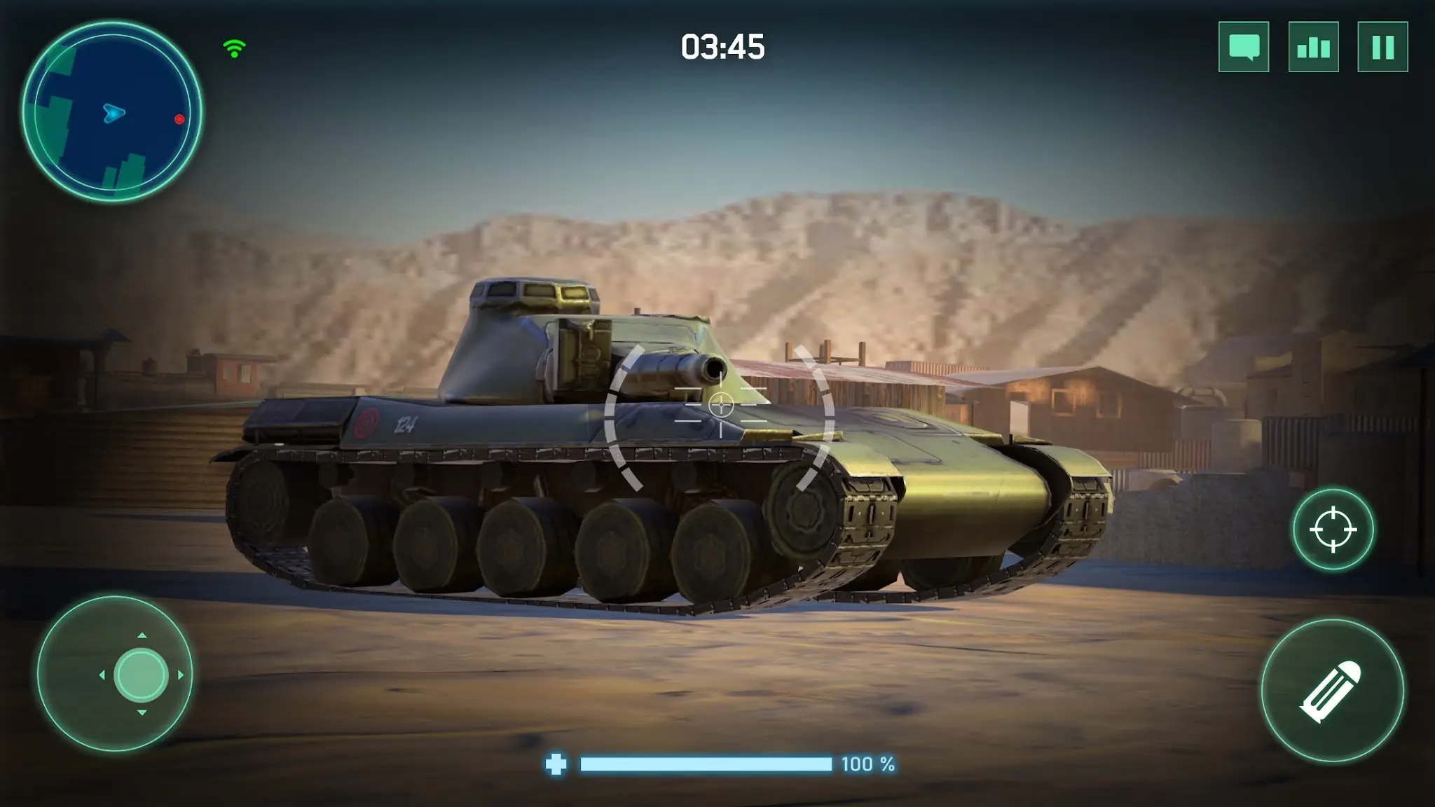 Screenshot War Machines：Tanks Battle Game 7