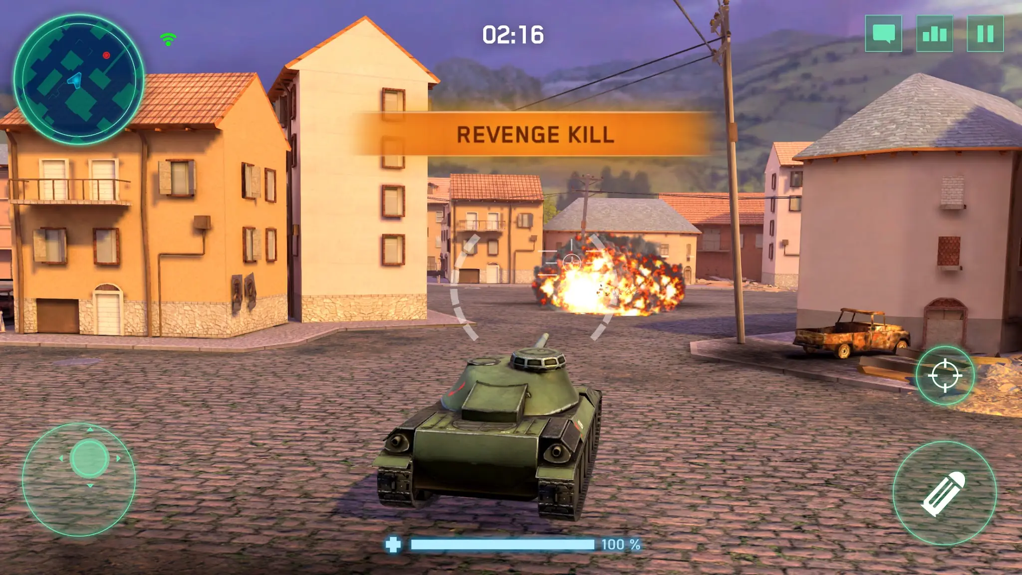 Screenshot War Machines：Tanks Battle Game 8