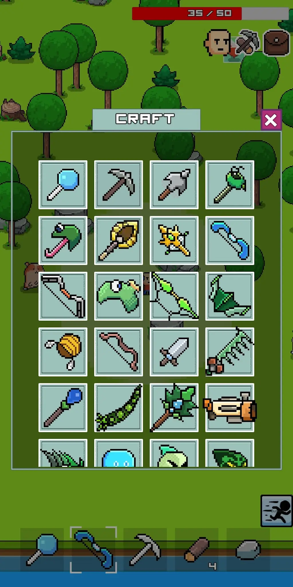 截图 Whatcraft元氣戰士2d pixel survival 4