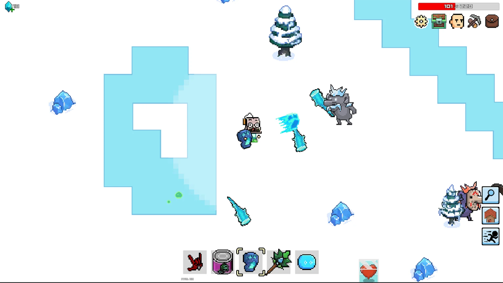 截图 Whatcraft元氣戰士2d pixel survival 8