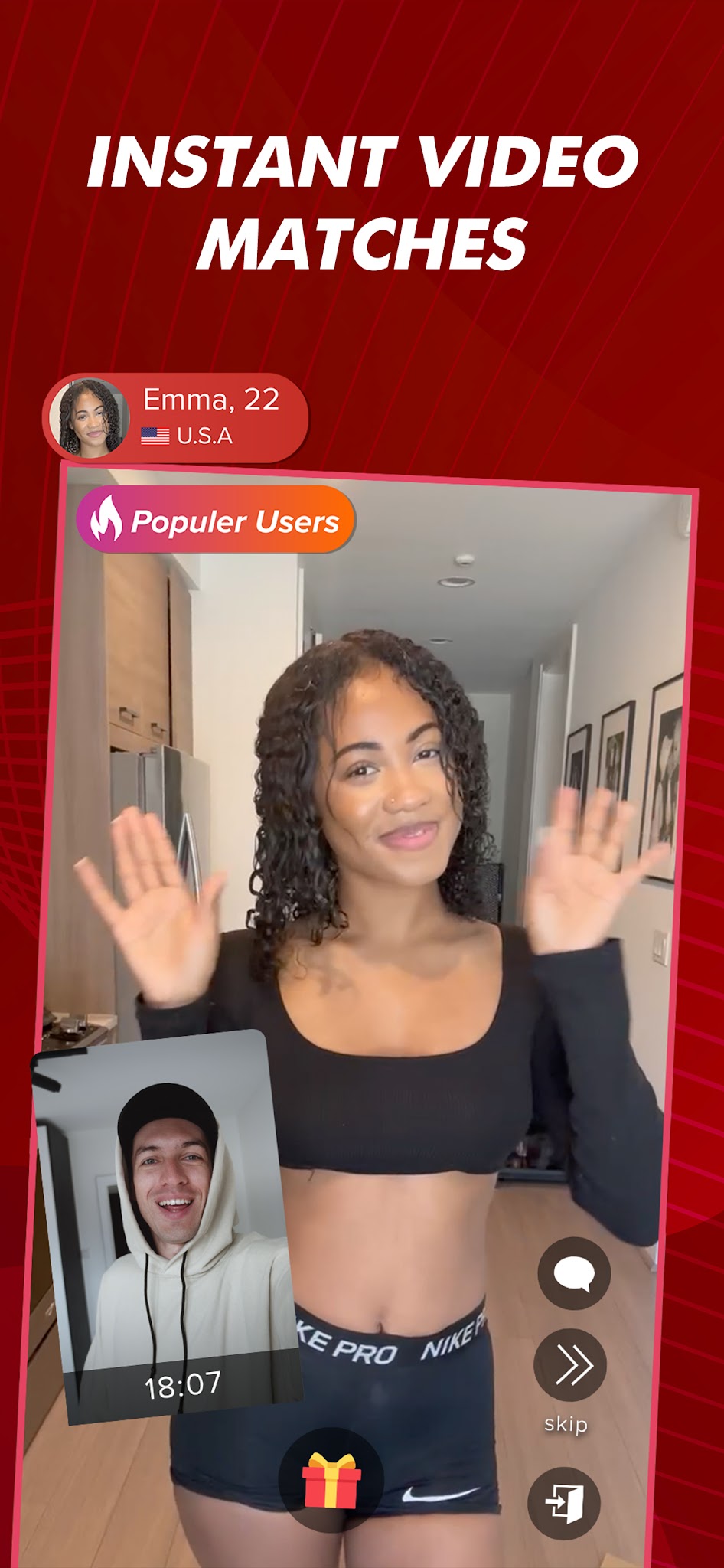 Скріншот Who - Live Video Chat 1