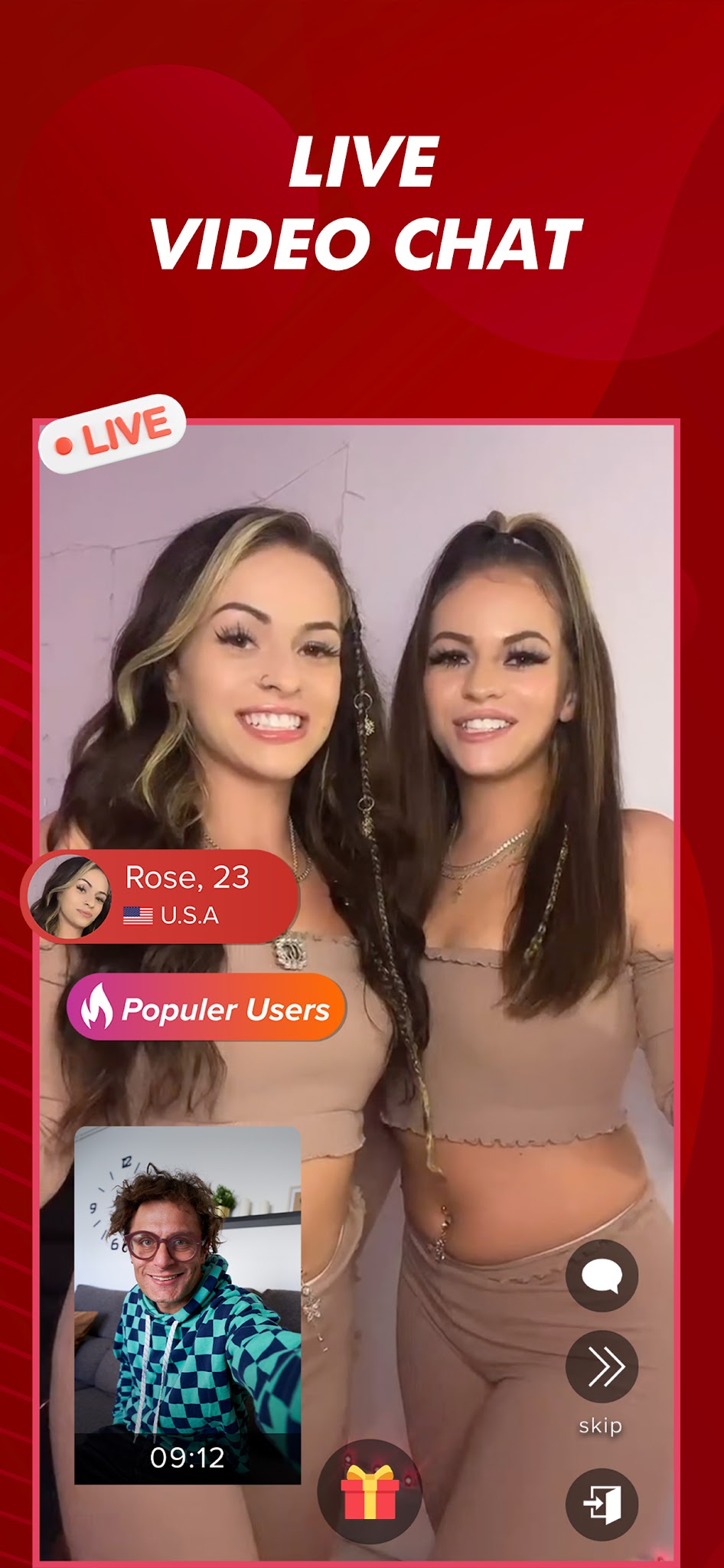 Скріншот Who - Live Video Chat 2