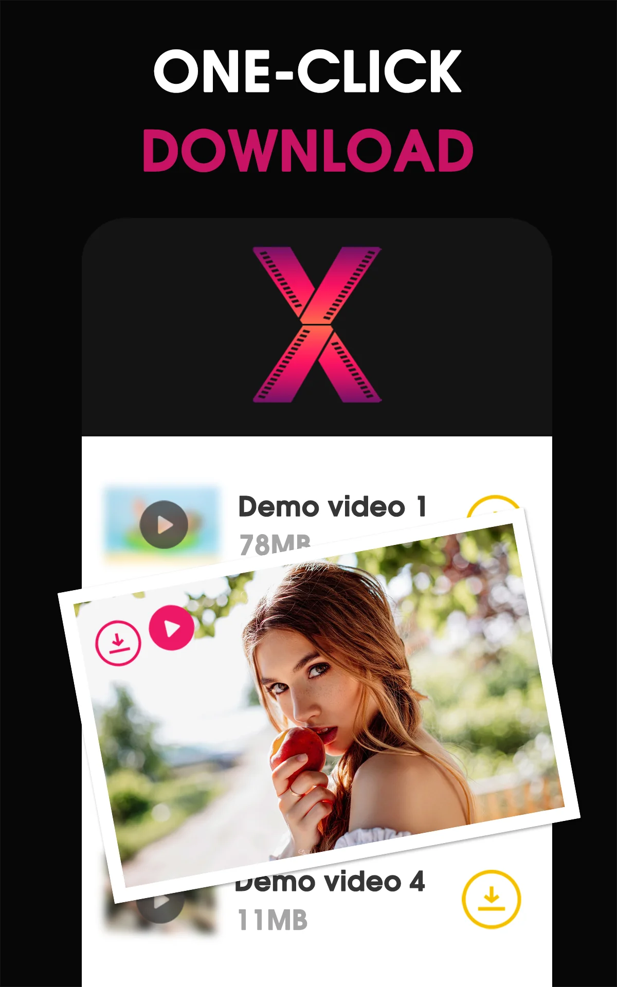 Captură de ecran X Sexy Video Downloader 1