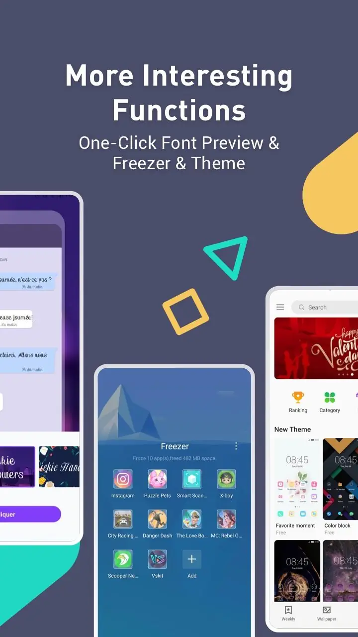 Ekran Görüntüsü XOS Launcher - Cool,Stylish 5