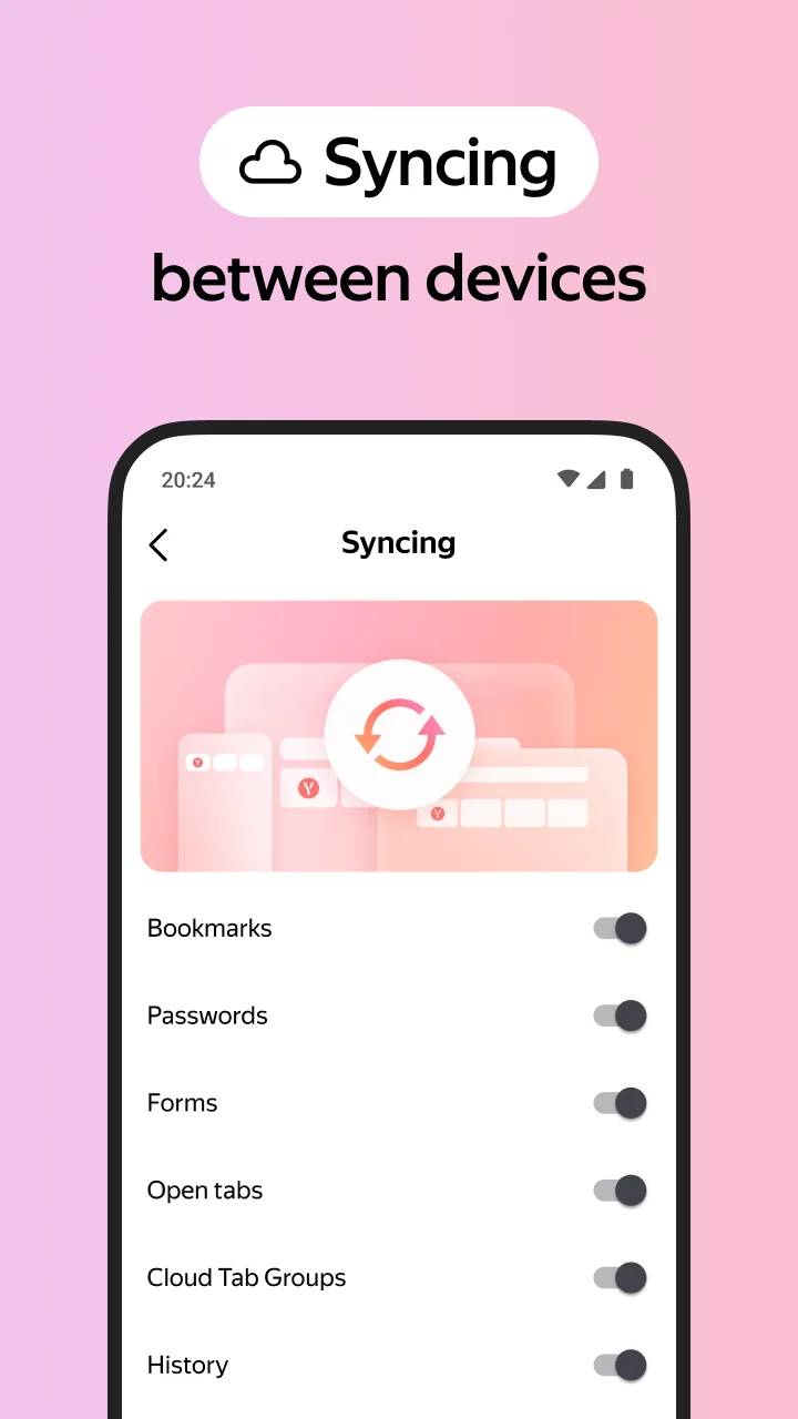 Yandex Browser képernyőkép 4