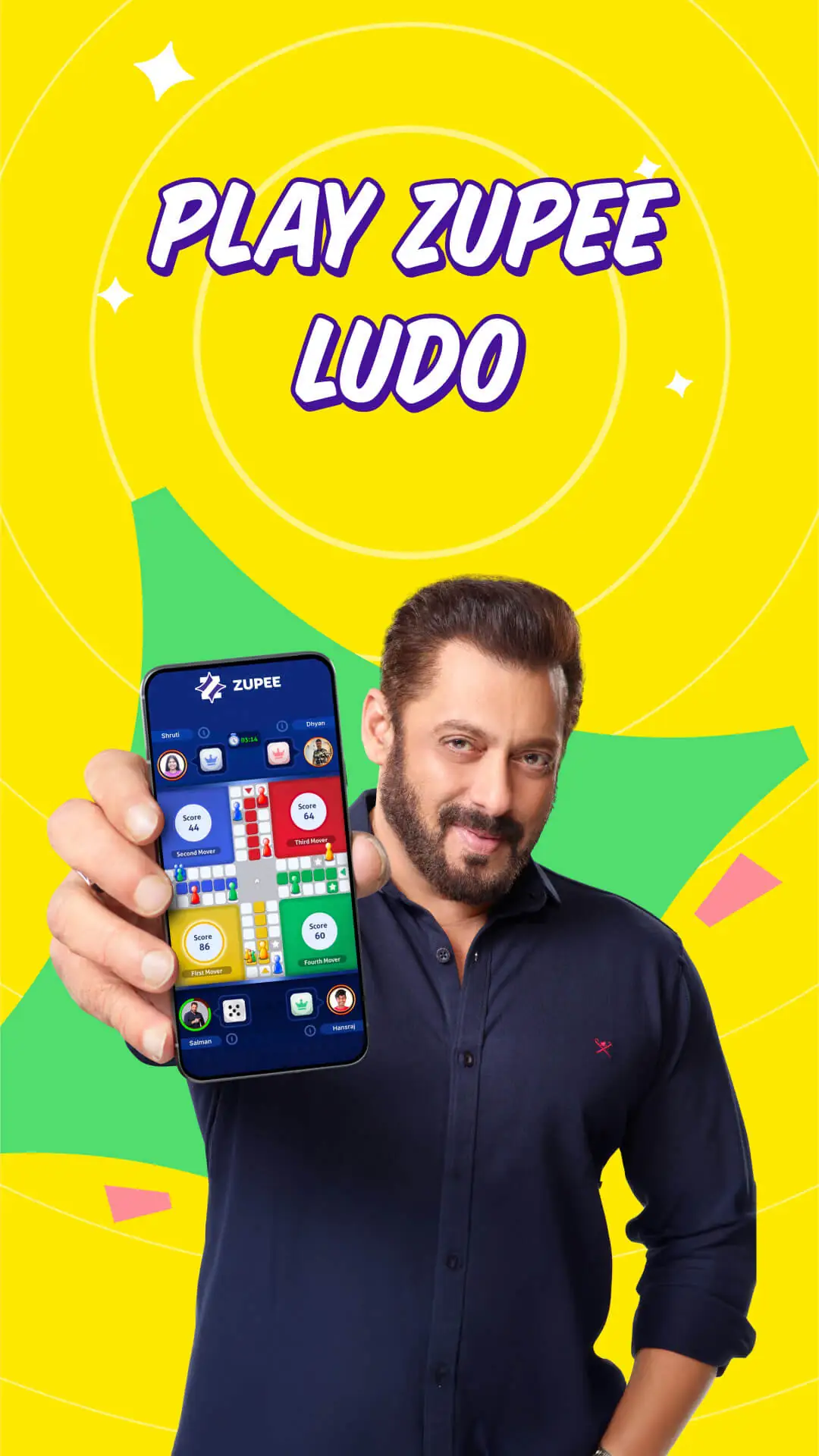 Screenshot Zupee Ludo Online Fun Games 1