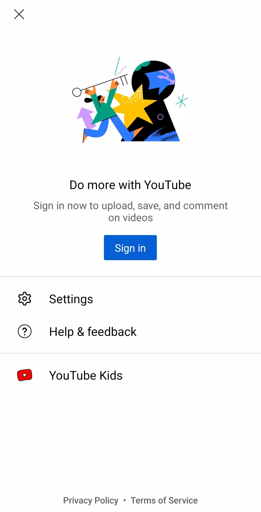 Capture d'écran YouTube ReVanced 1