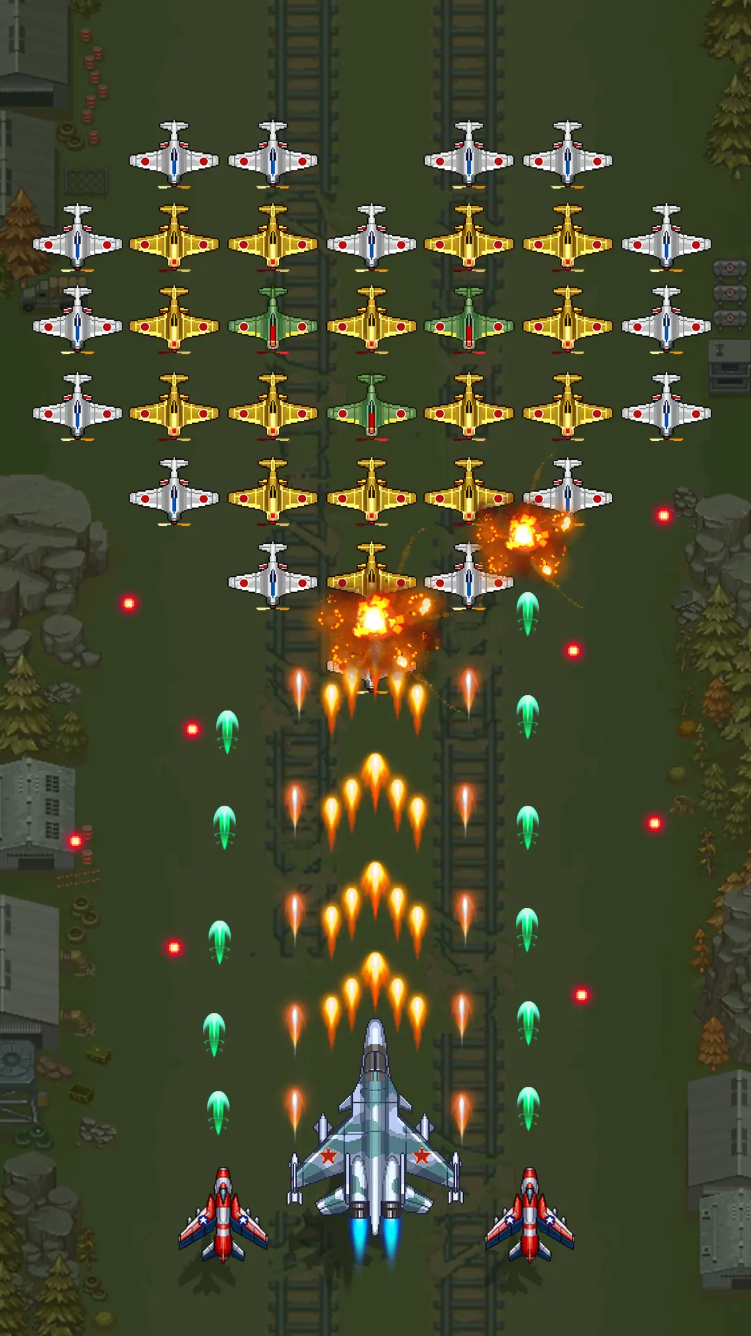 Снимка на екрана 1945 Air Force: Самолетни Игри 1