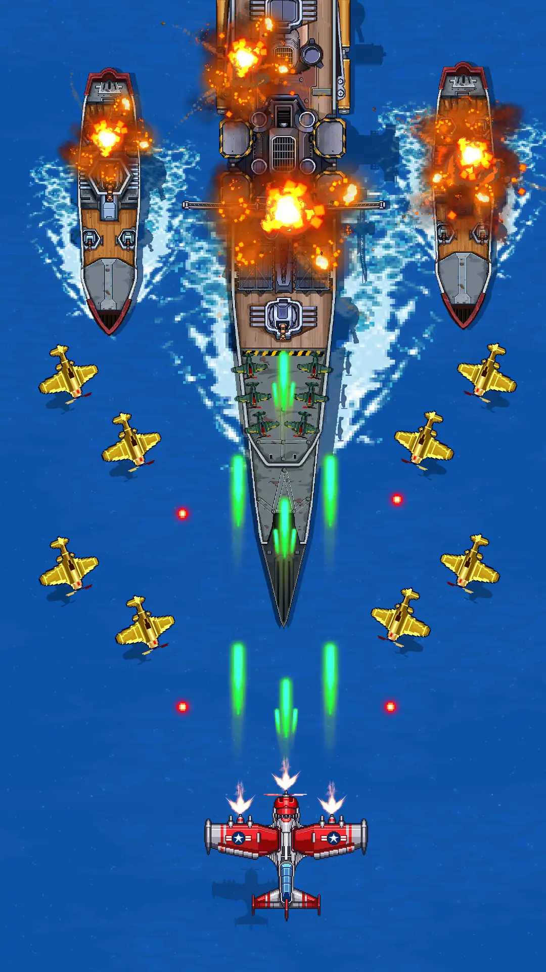 Снимка на екрана 1945 Air Force: Самолетни Игри 2