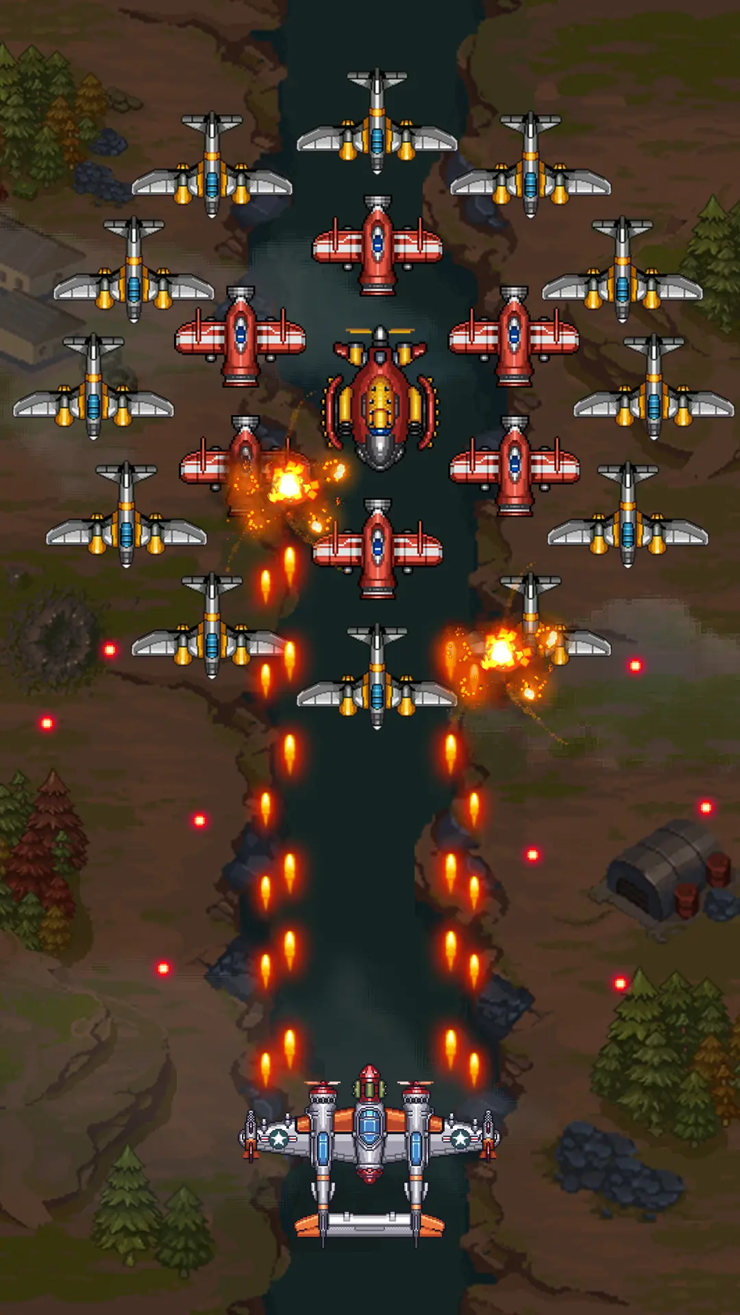 Снимка на екрана 1945 Air Force: Самолетни Игри 3
