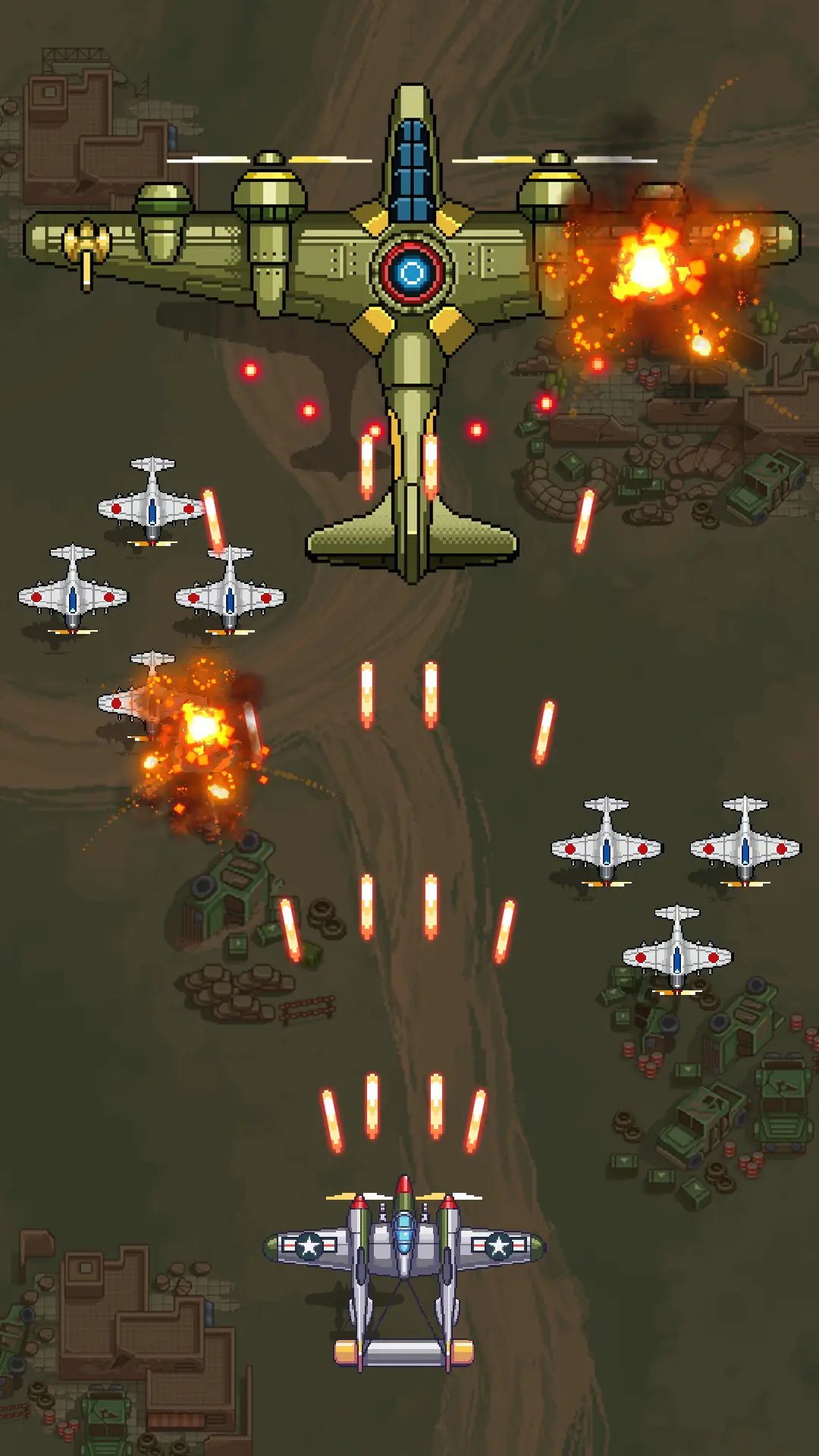 Снимка на екрана 1945 Air Force: Самолетни Игри 5