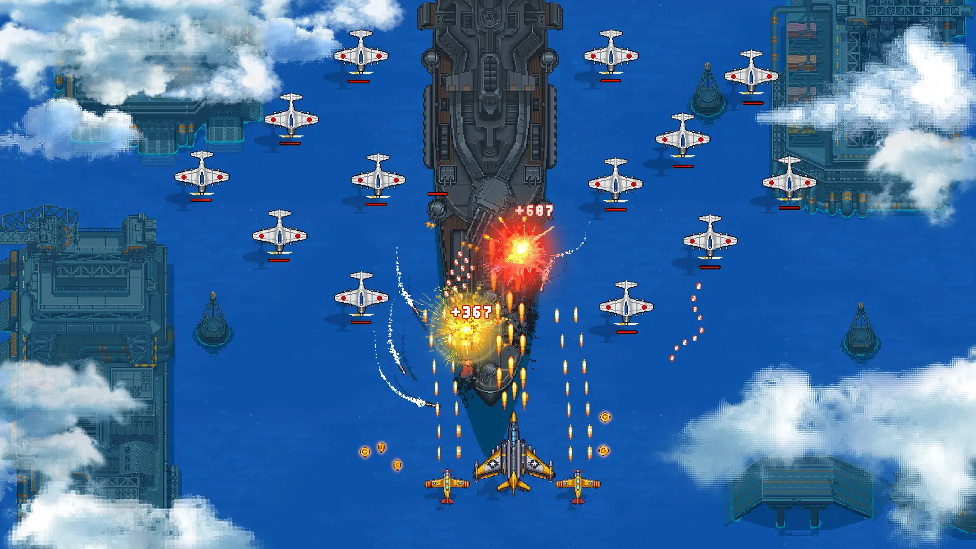 Снимка на екрана 1945 Air Force: Самолетни Игри 6