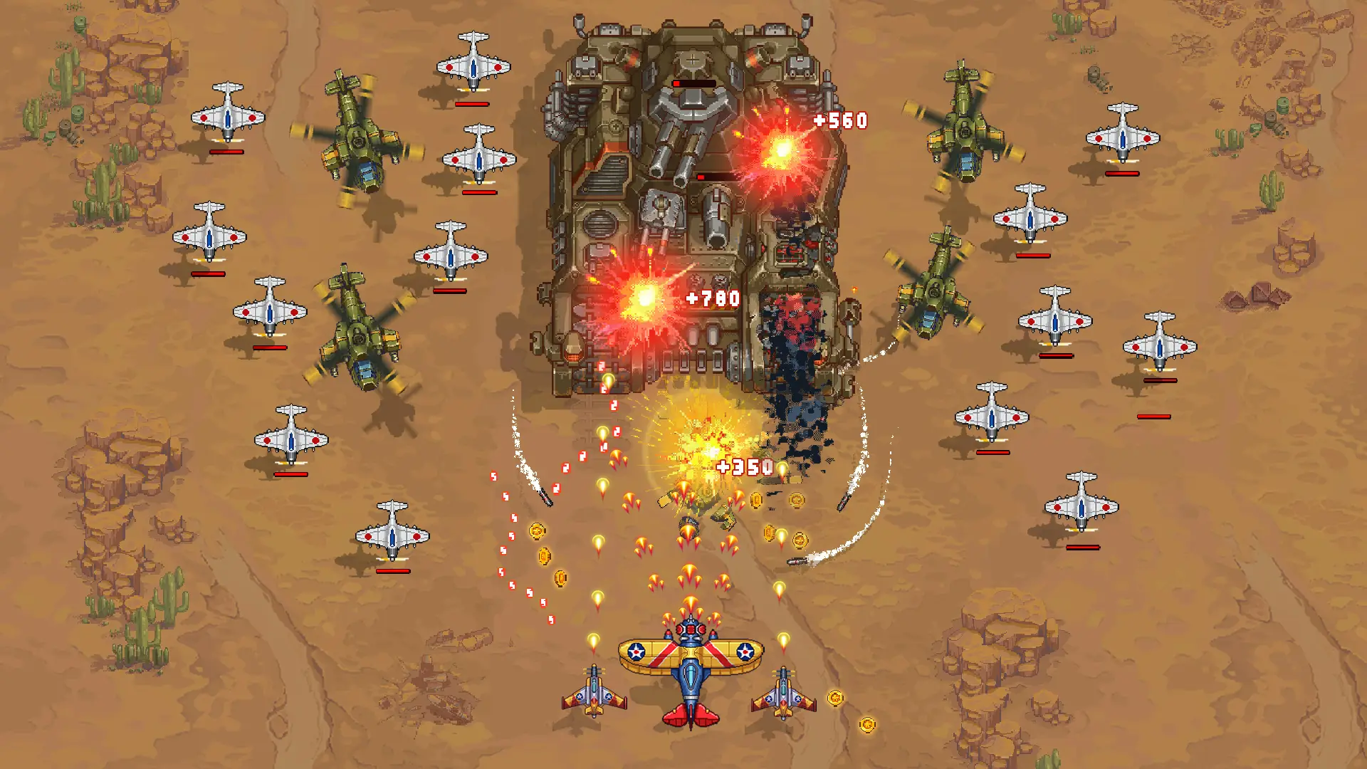 Снимка на екрана 1945 Air Force: Самолетни Игри 8