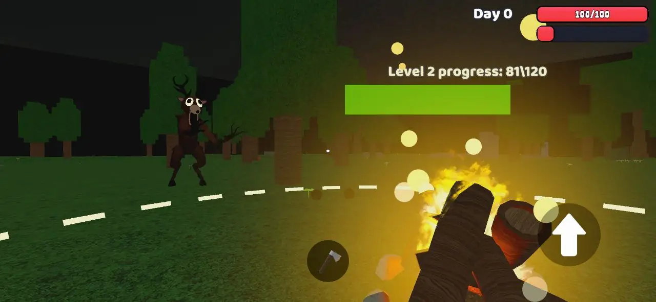 Снимка на екрана 99 Nights: Forest Survival 4
