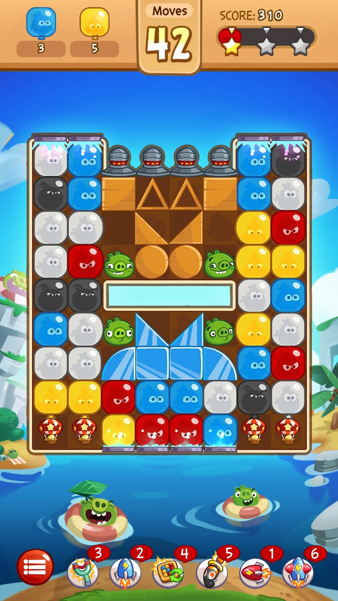 ภาพหน้าจอ Angry Birds Blast 1