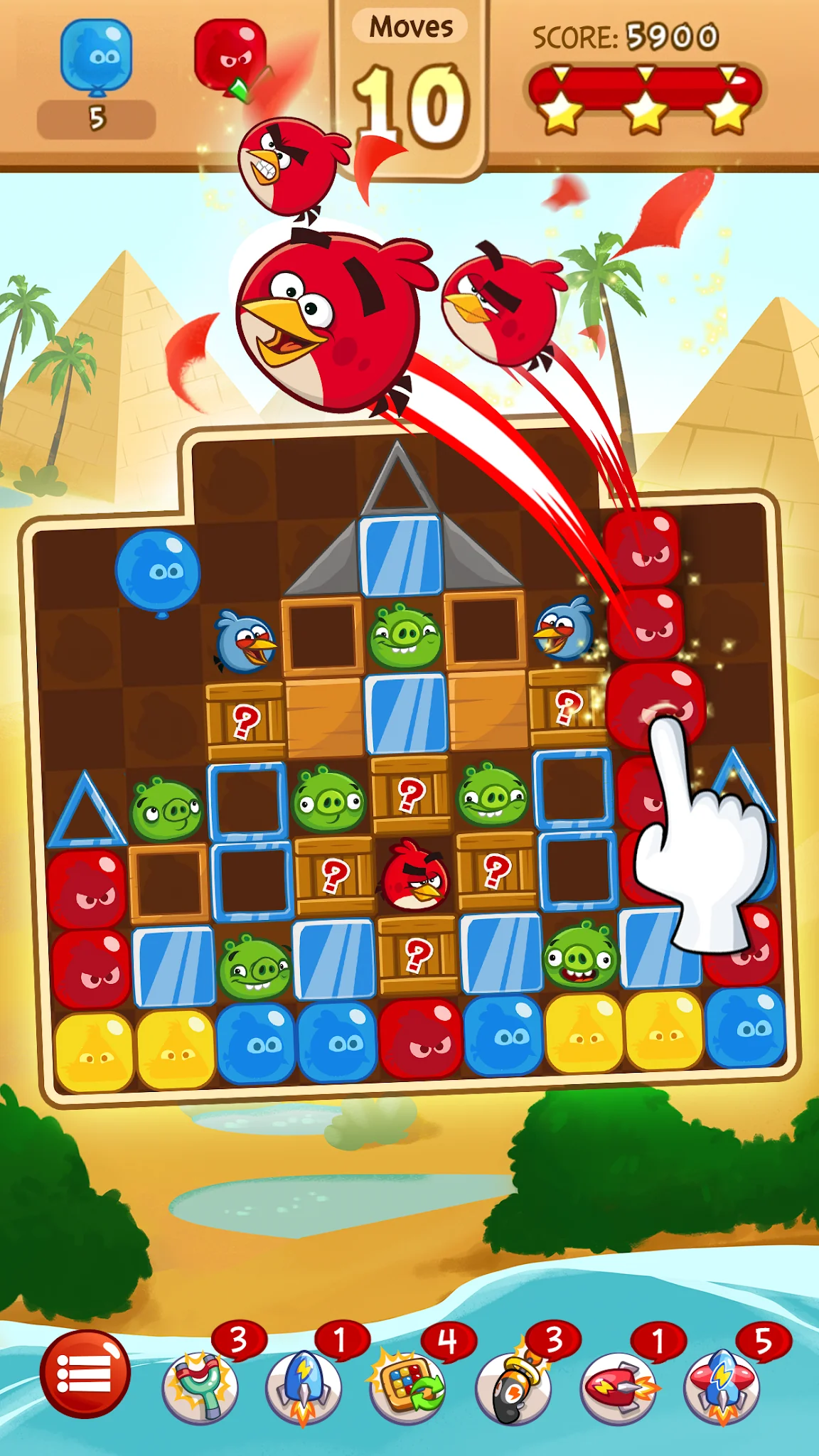 ภาพหน้าจอ Angry Birds Blast 2
