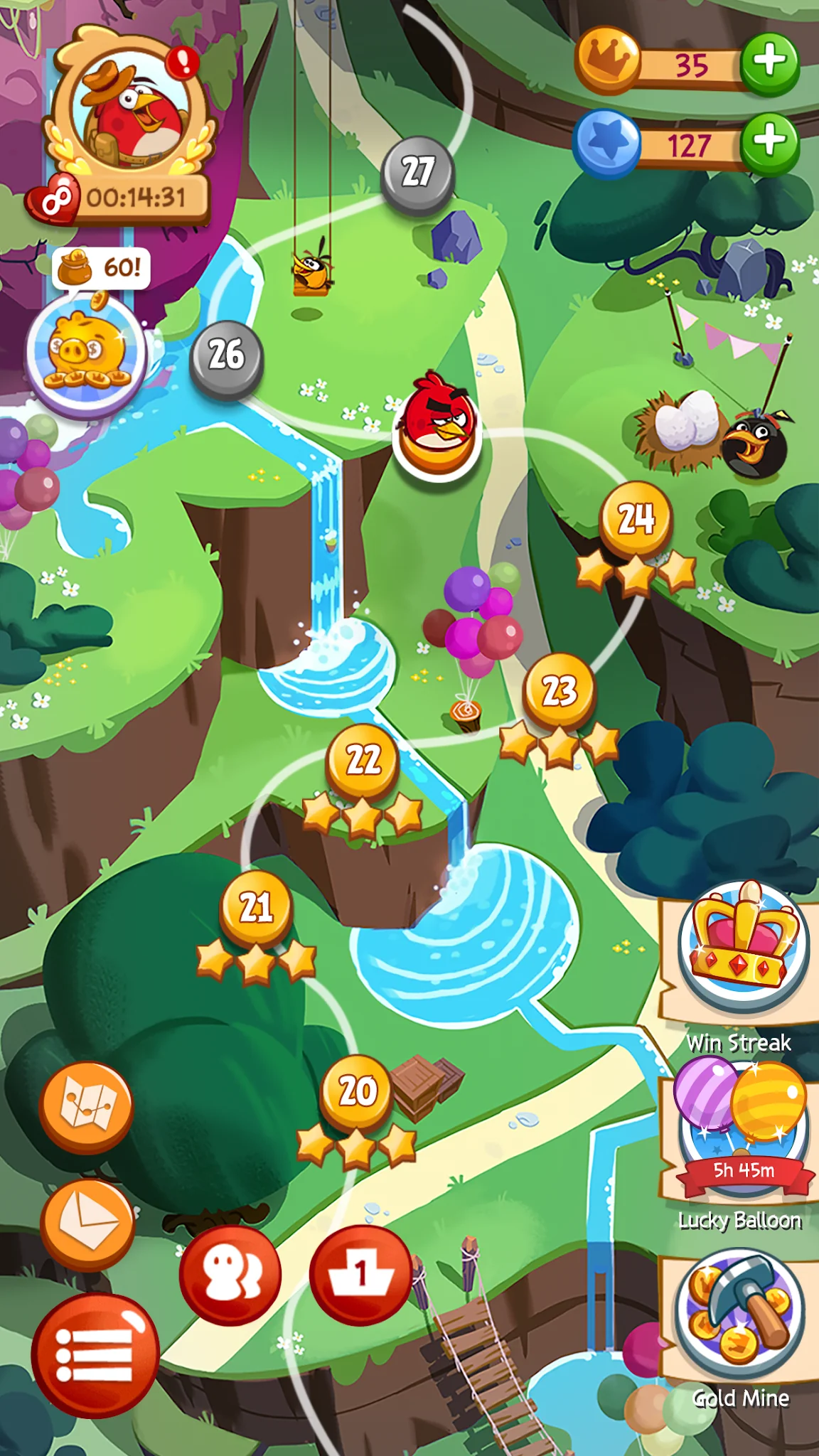 ภาพหน้าจอ Angry Birds Blast 3