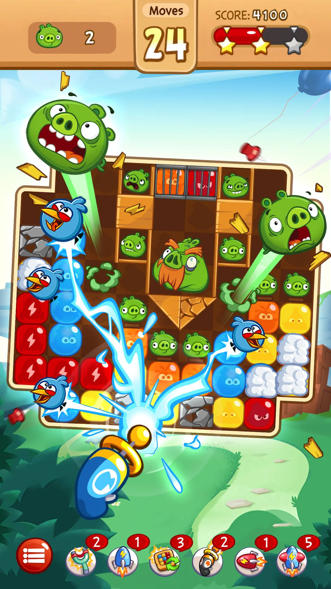 ภาพหน้าจอ Angry Birds Blast 4
