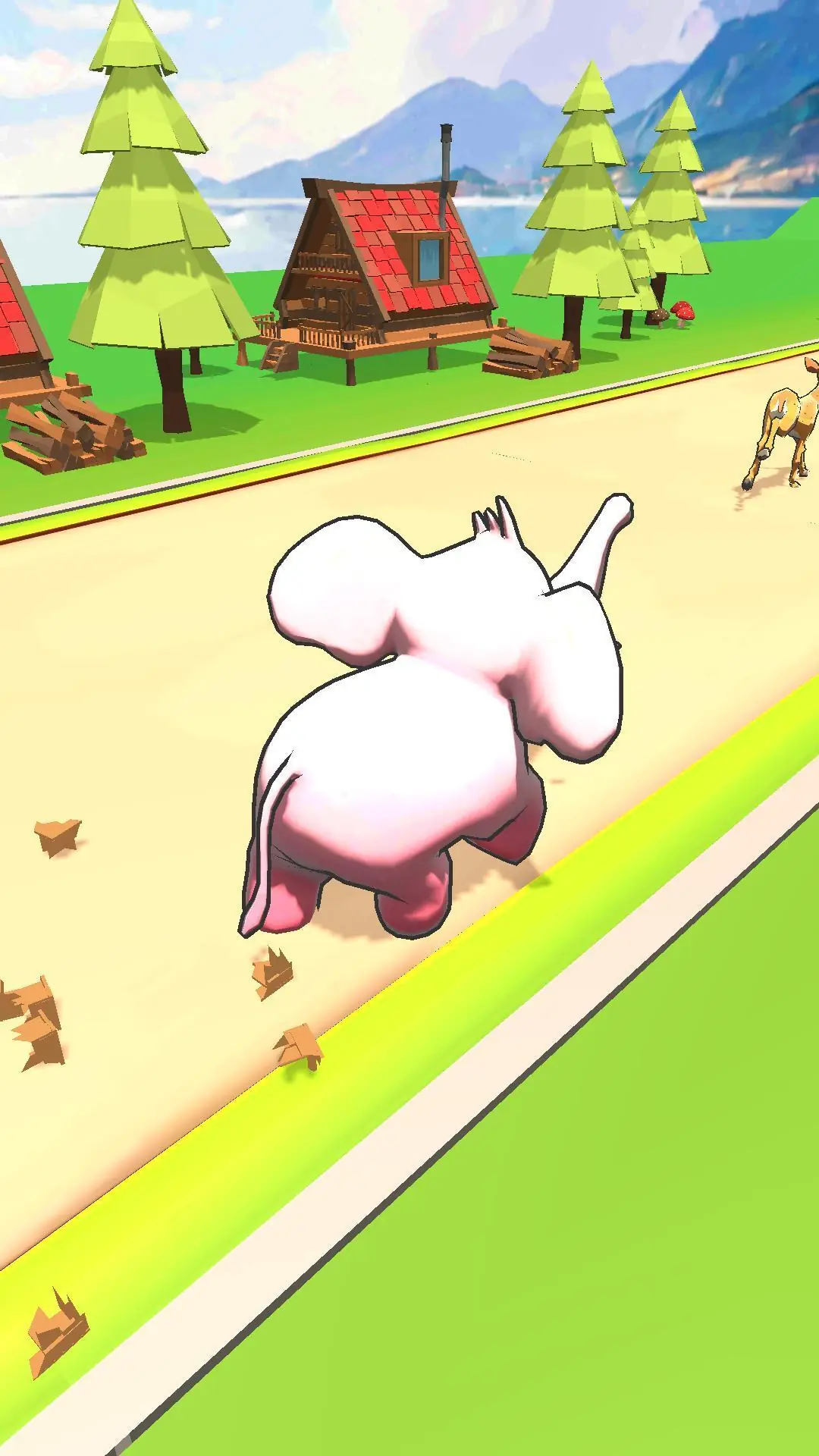 Снимка на екрана Animal Race 4