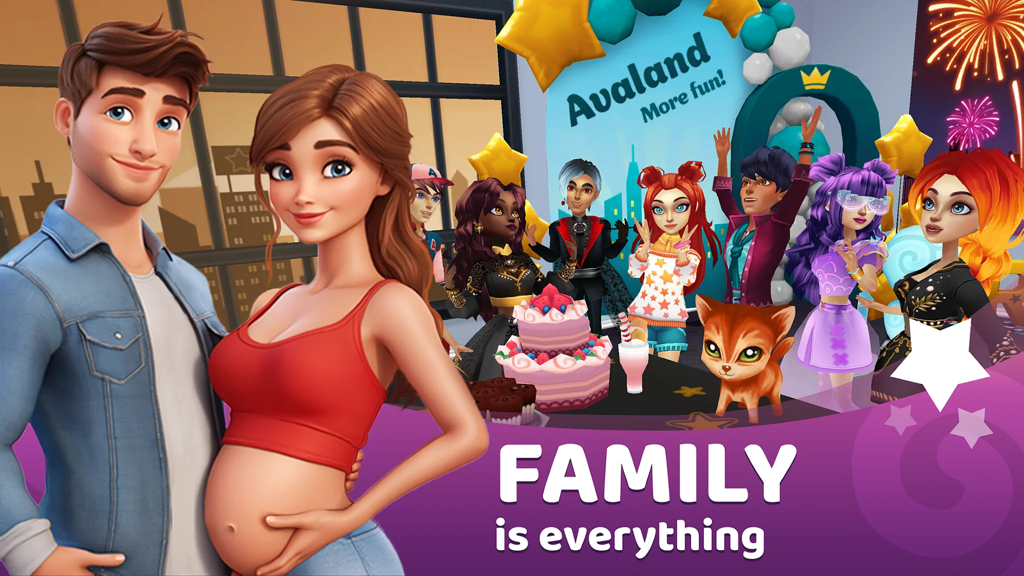 Avaland: Metaverse Life Sim 3D képernyőkép 1