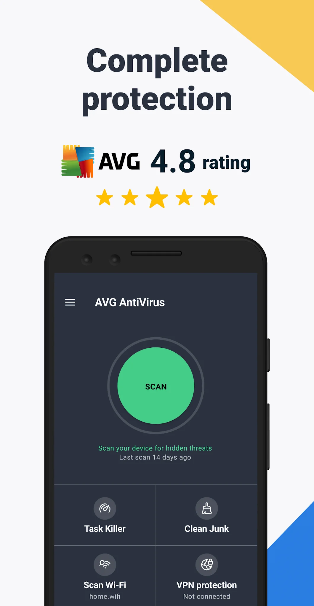 Screenshot AVG Antivirus | Handy Schutz 1