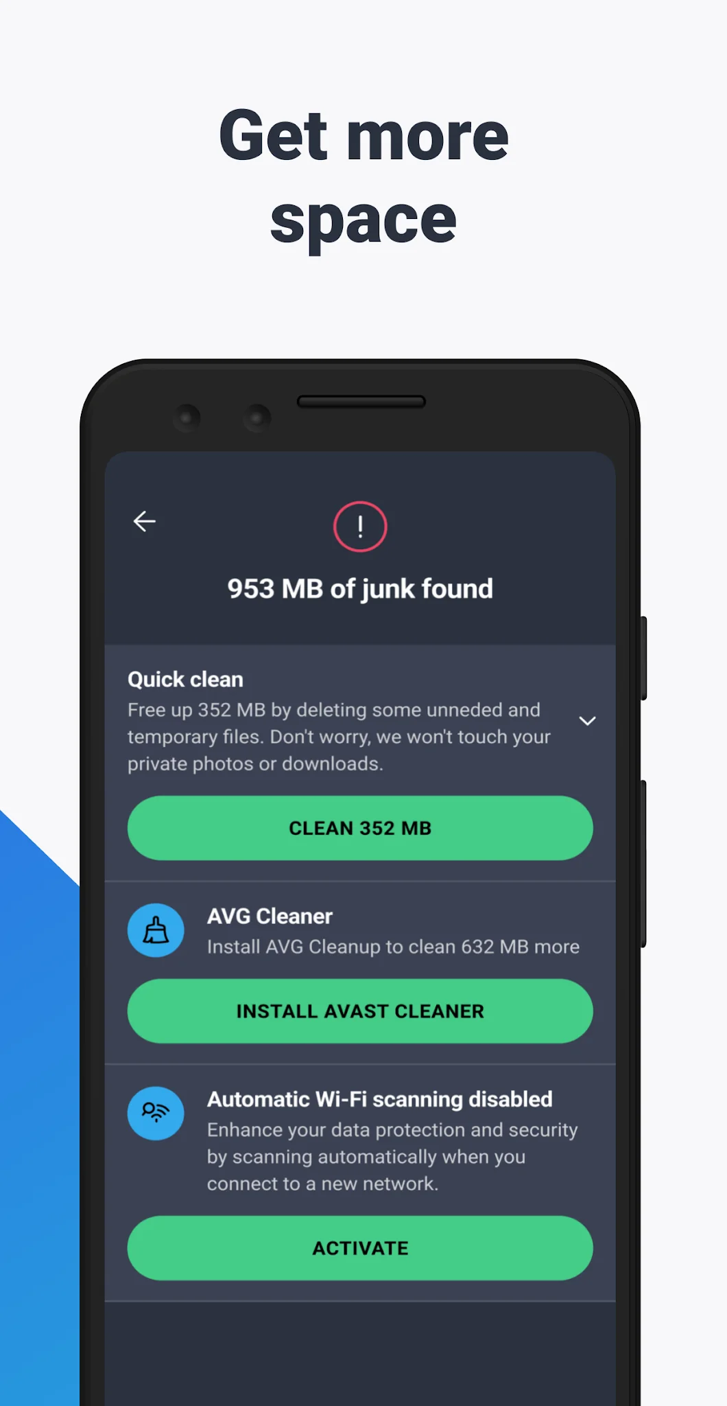 Screenshot AVG Antivirus | Handy Schutz 3