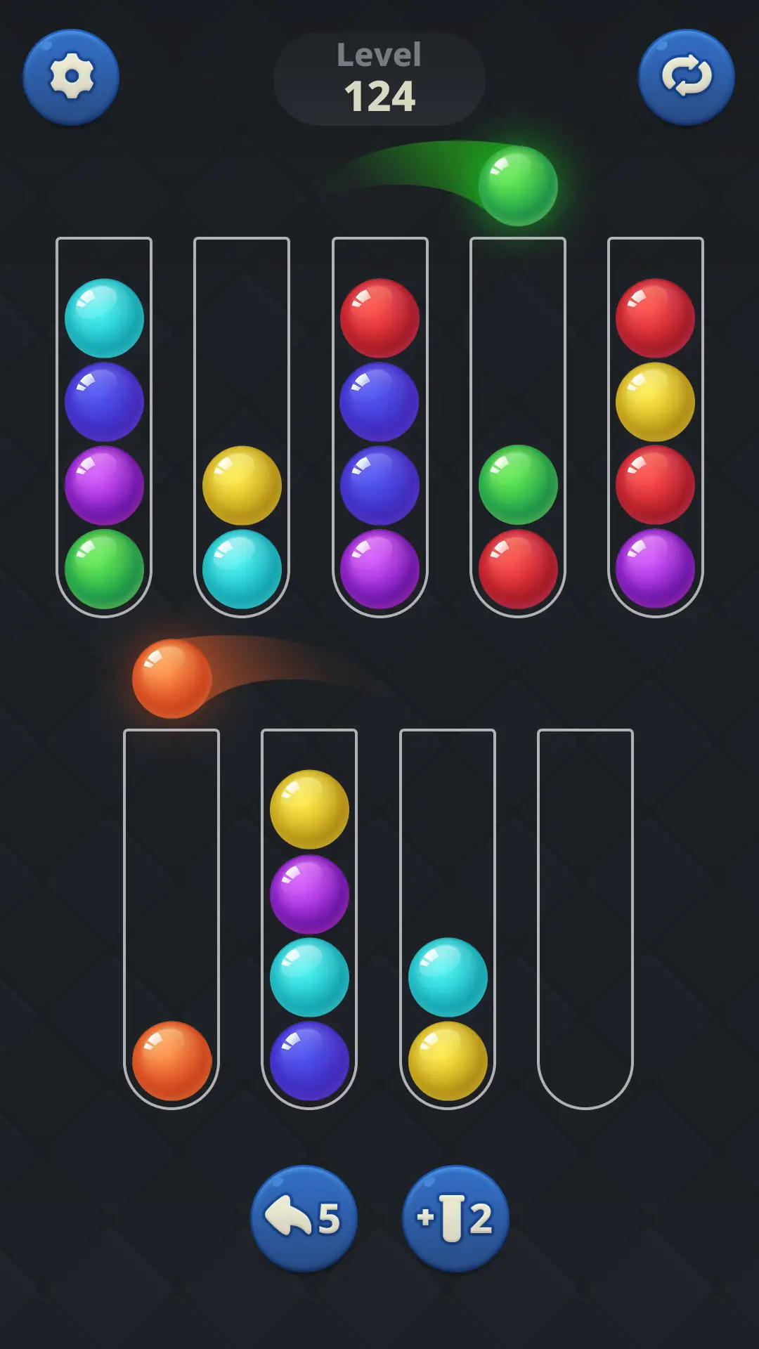Captura de tela Ball Sort 3