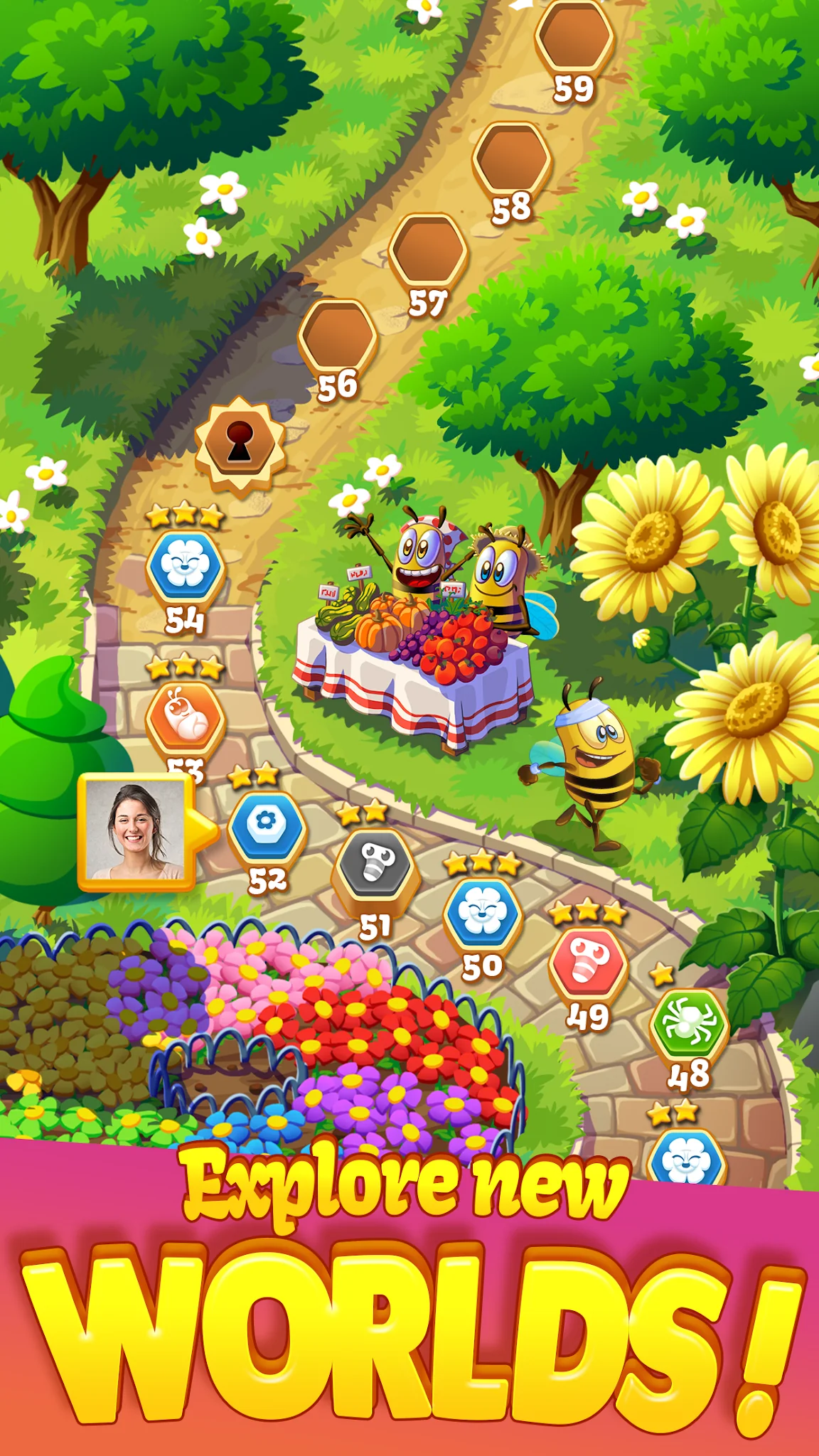 截图 Bee Brilliant Blast 4