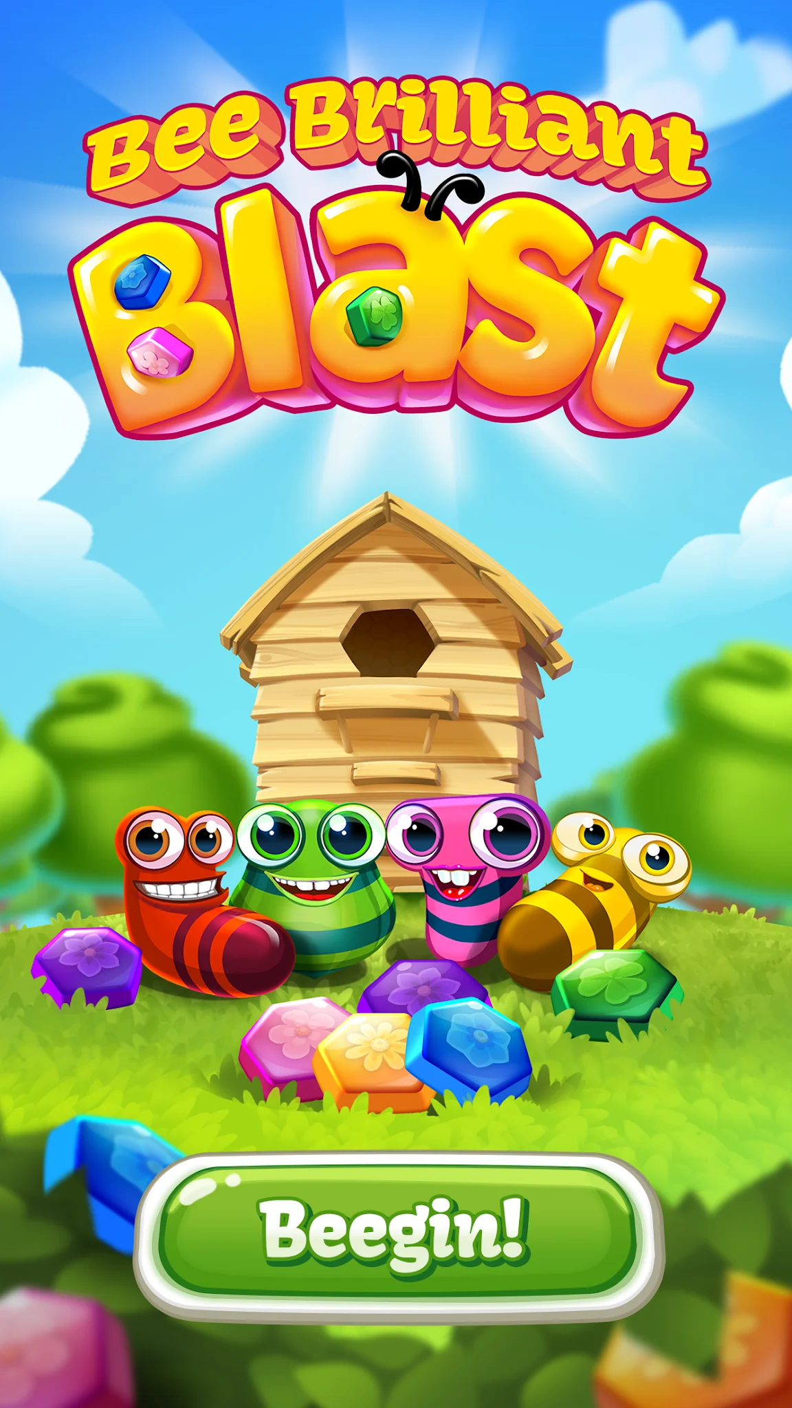 截图 Bee Brilliant Blast 5