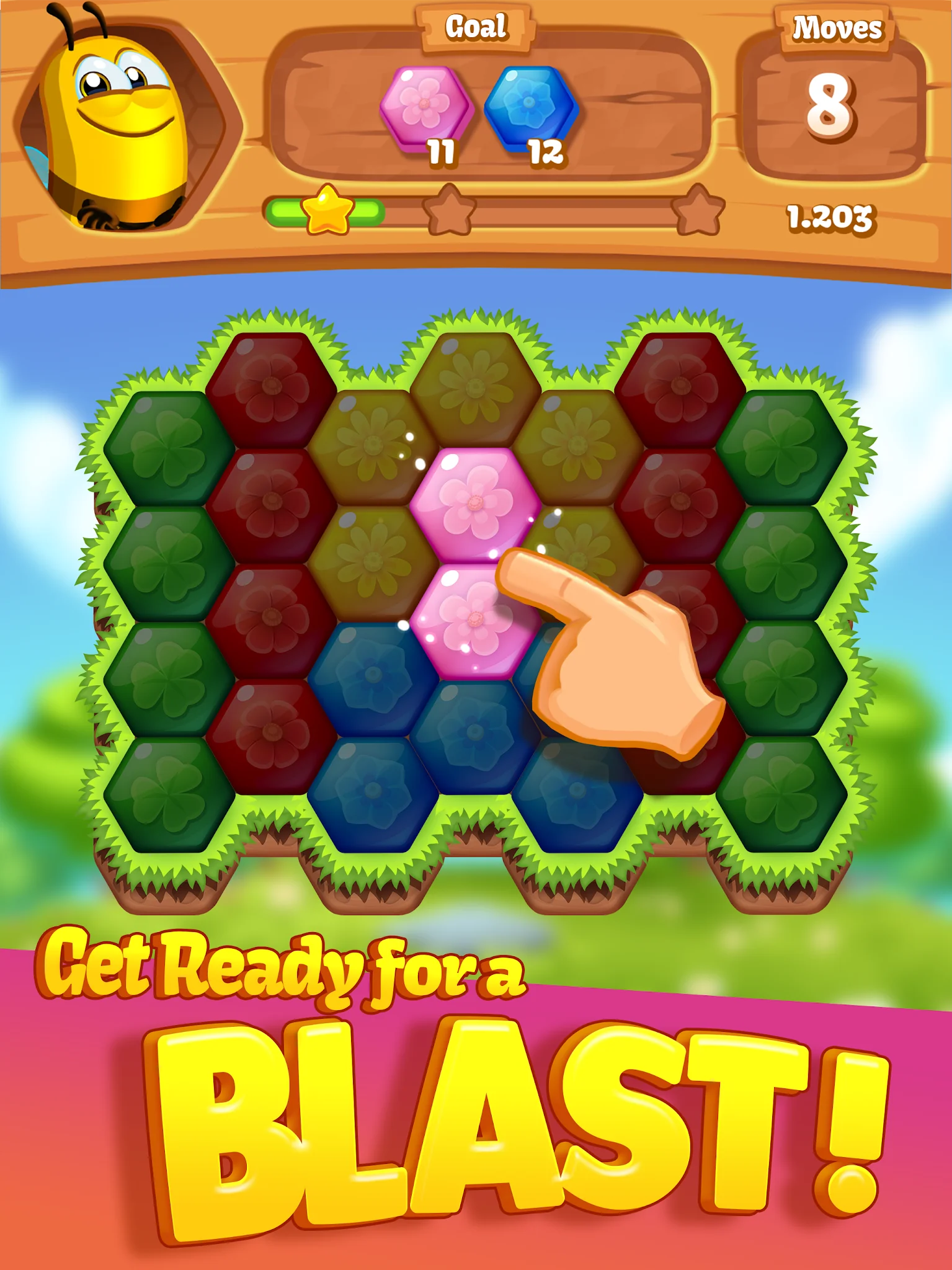 截图 Bee Brilliant Blast 6