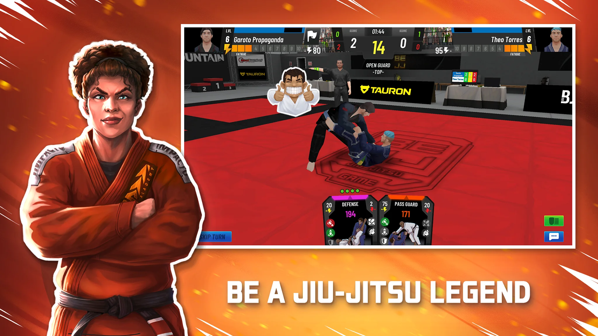 截图 BeJJ: Jiu-Jitsu Game 2