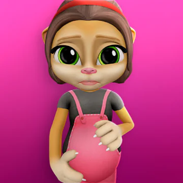 Gata Embarazada que Habla Emma Icono