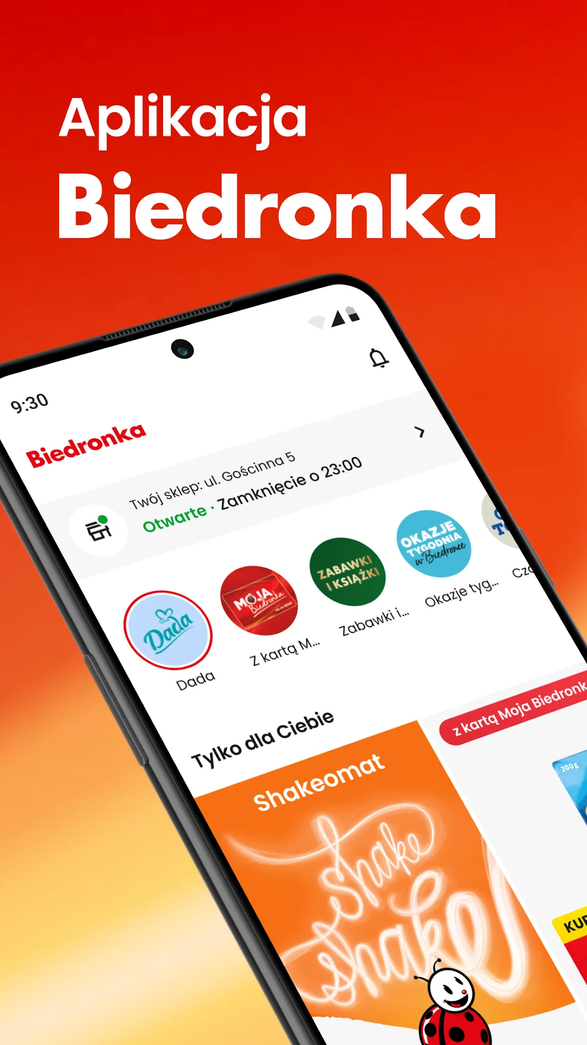 截图 Biedronka - Shakeomat, gazetki 1