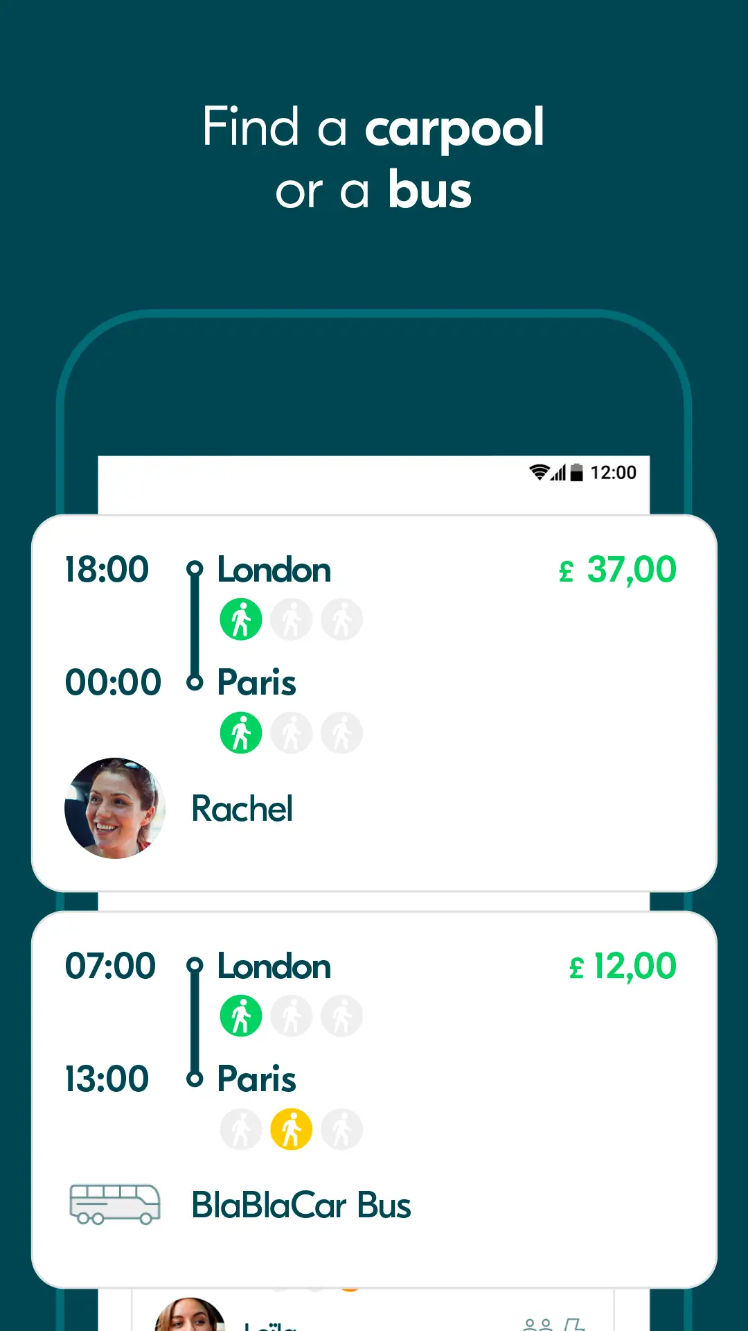 Screenshot BlaBlaCar 2