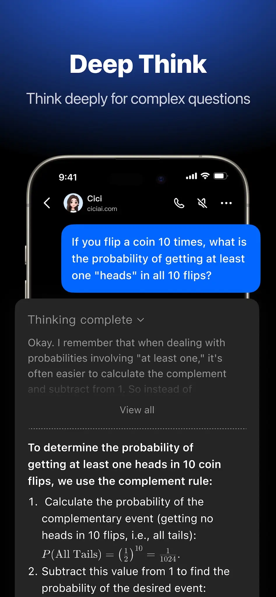 Ekran Görüntüsü Cici: Smart AI assistant 2